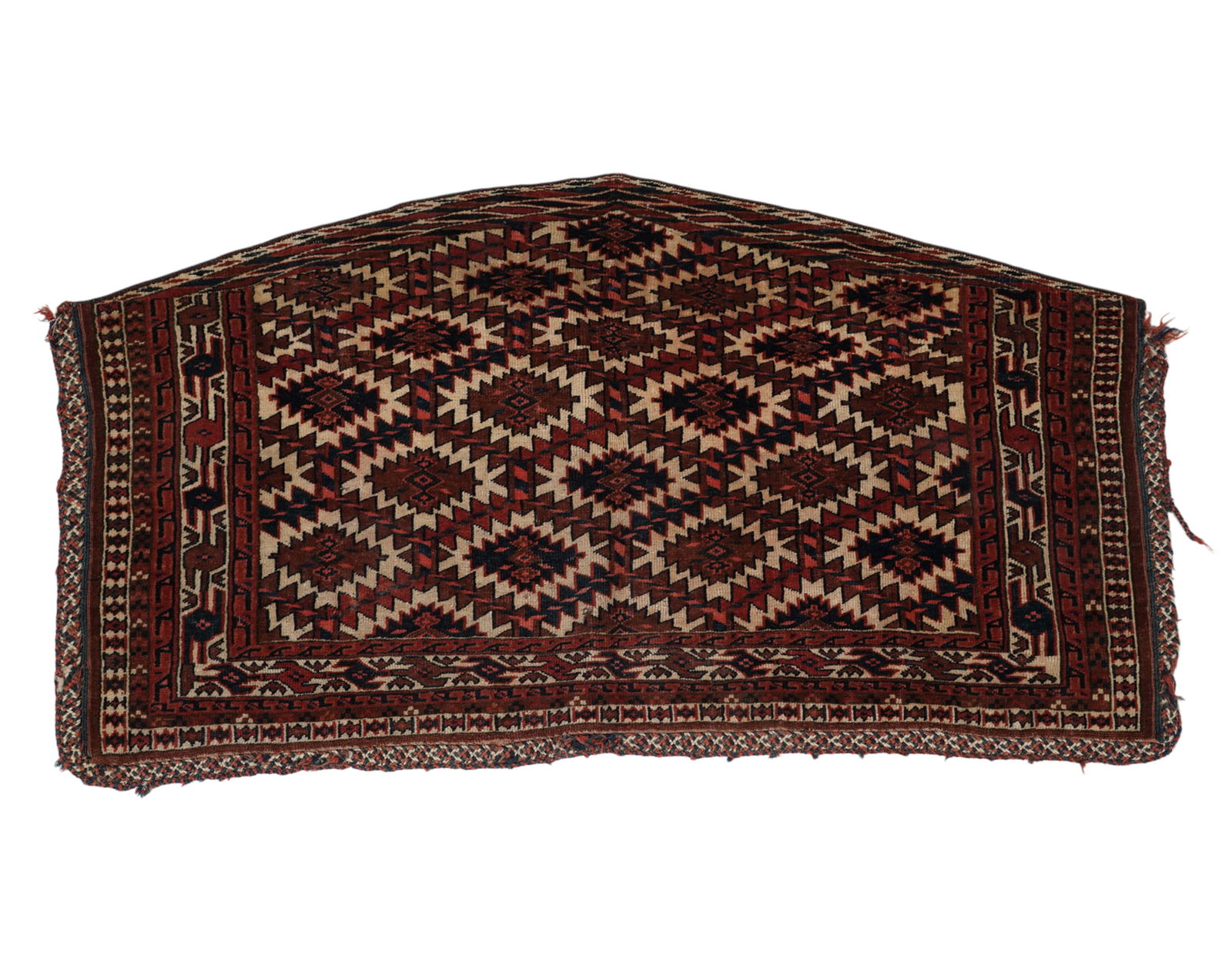 Yomud Asmalyk Rug: 4' x 2'2"