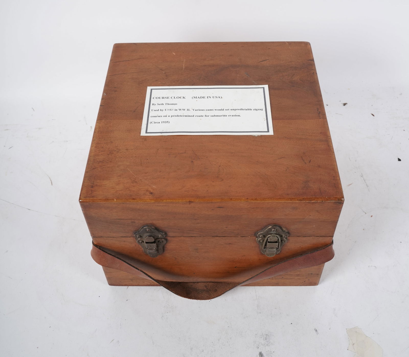 Variable Course Clock - 9