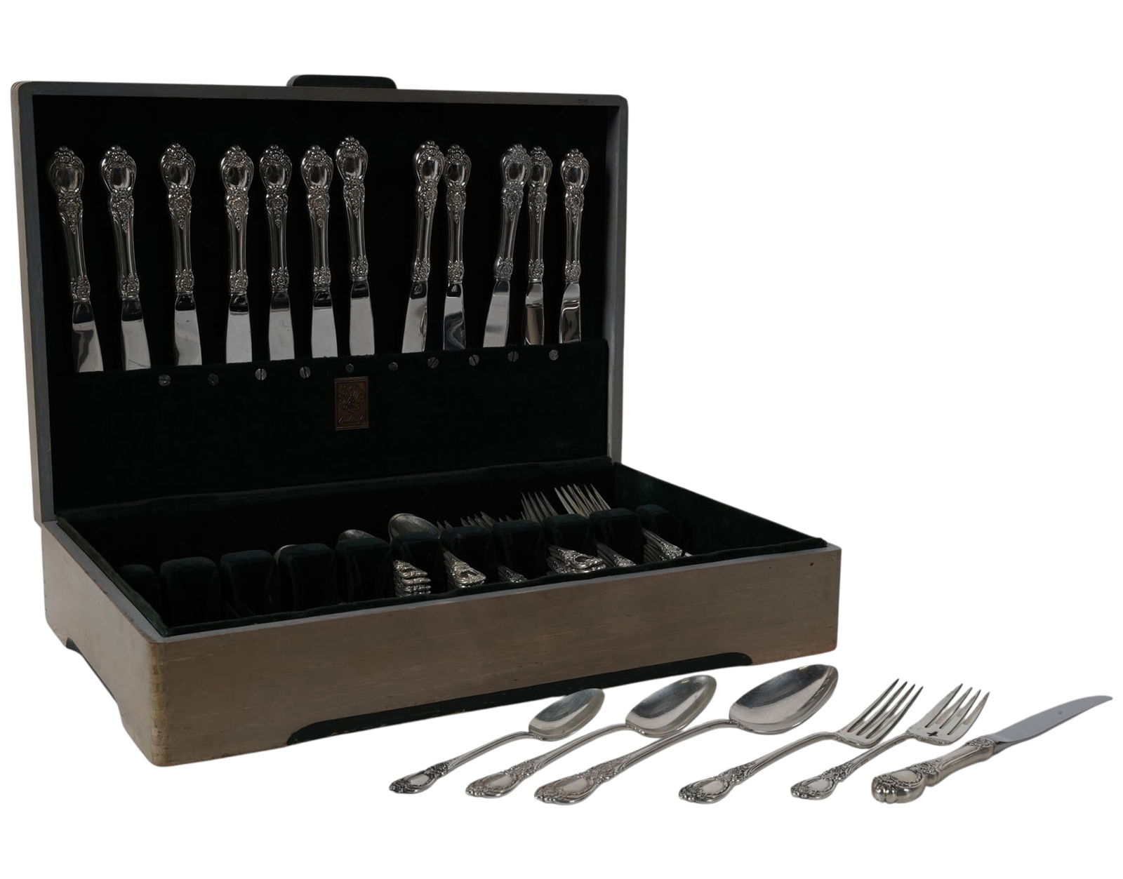 Oneida Stanton Hall Sterling Flatware Sercvice (1 of 12)