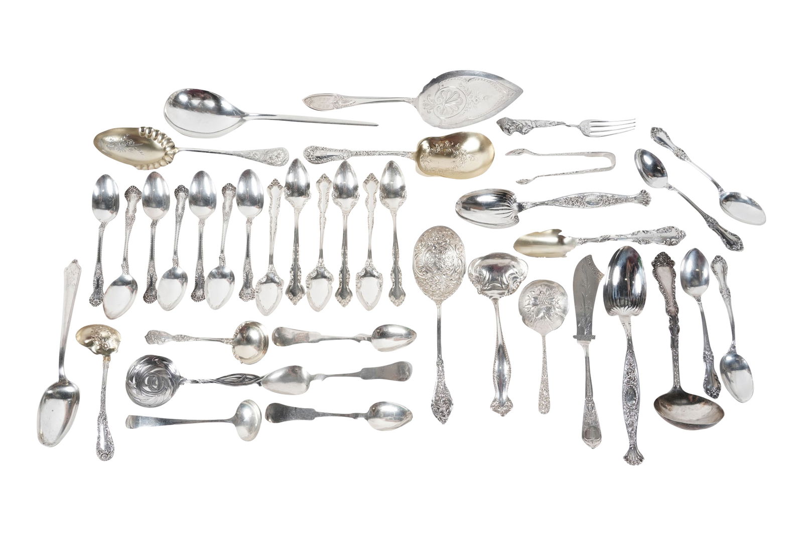 Group of Assorted American Sterling Flatware and Serving Pieces (1 of 13)