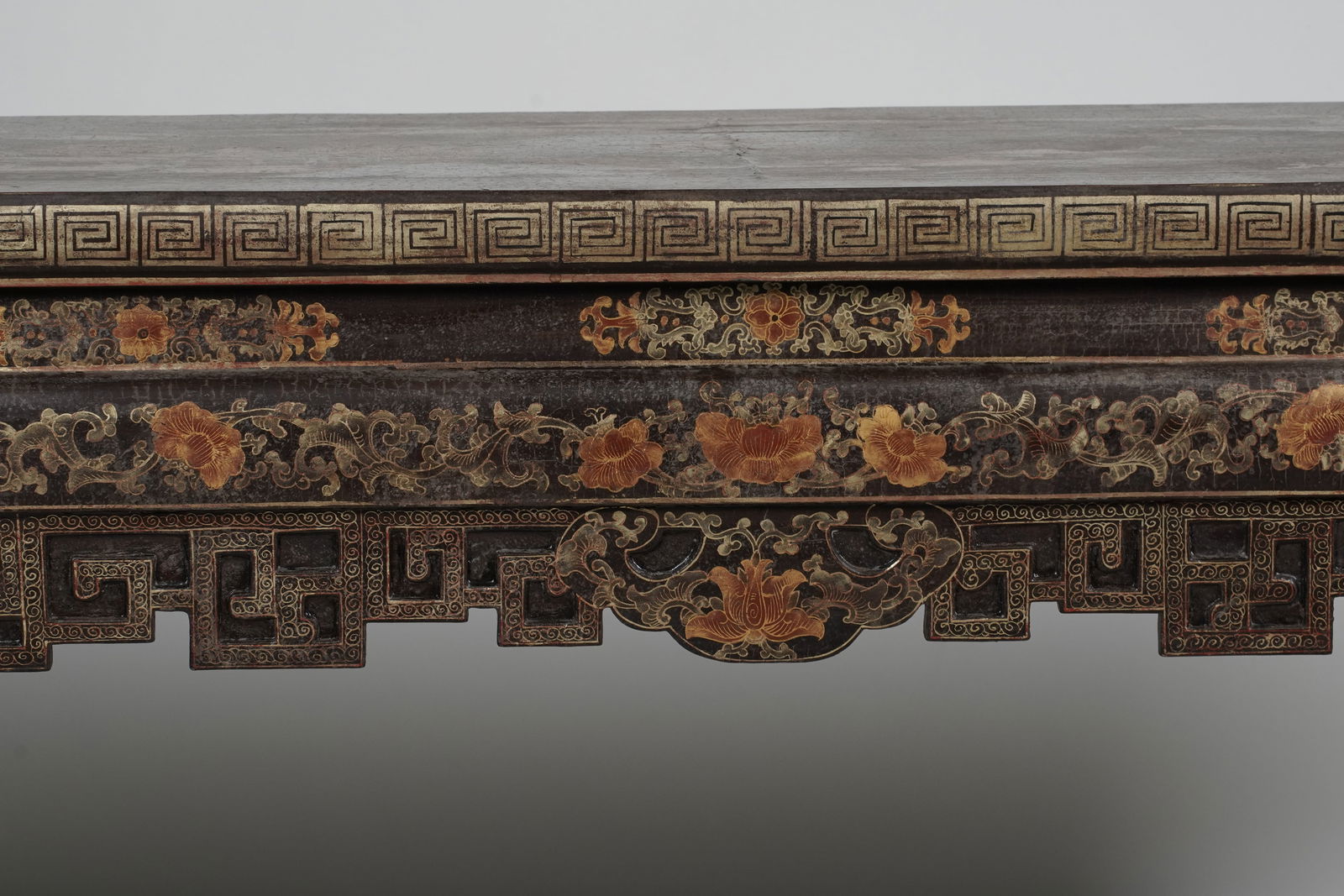 Chinoiserie Deocrated Console Table - 3