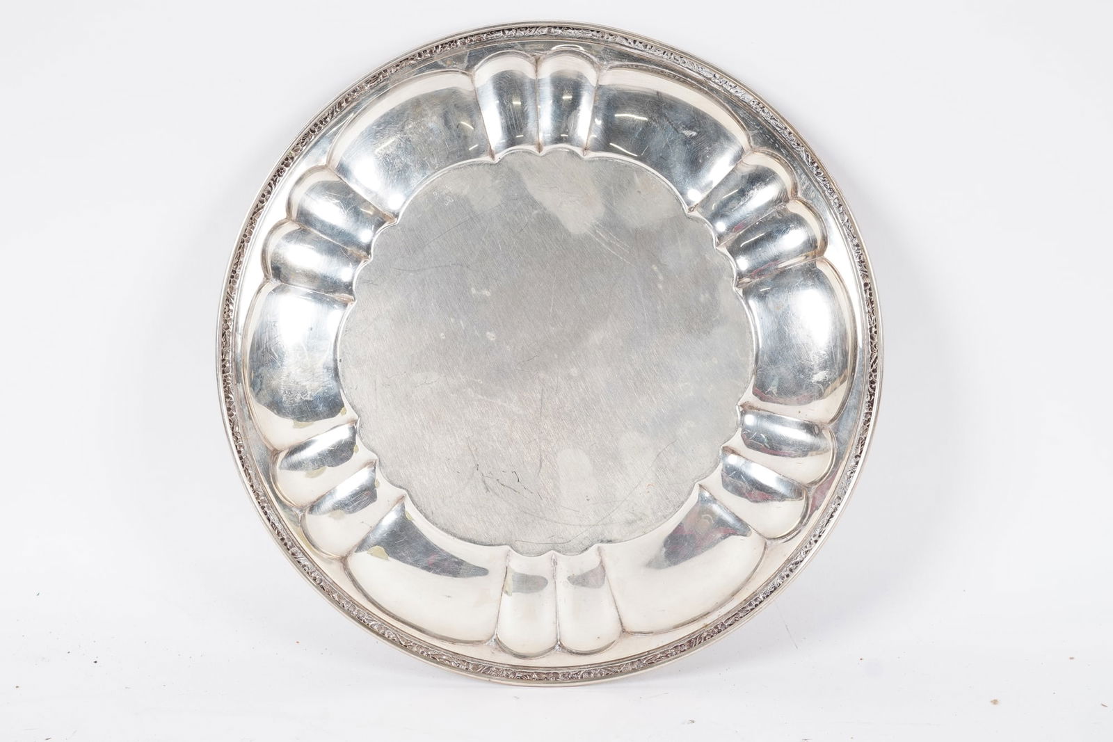 Round Sterling Tray - 6