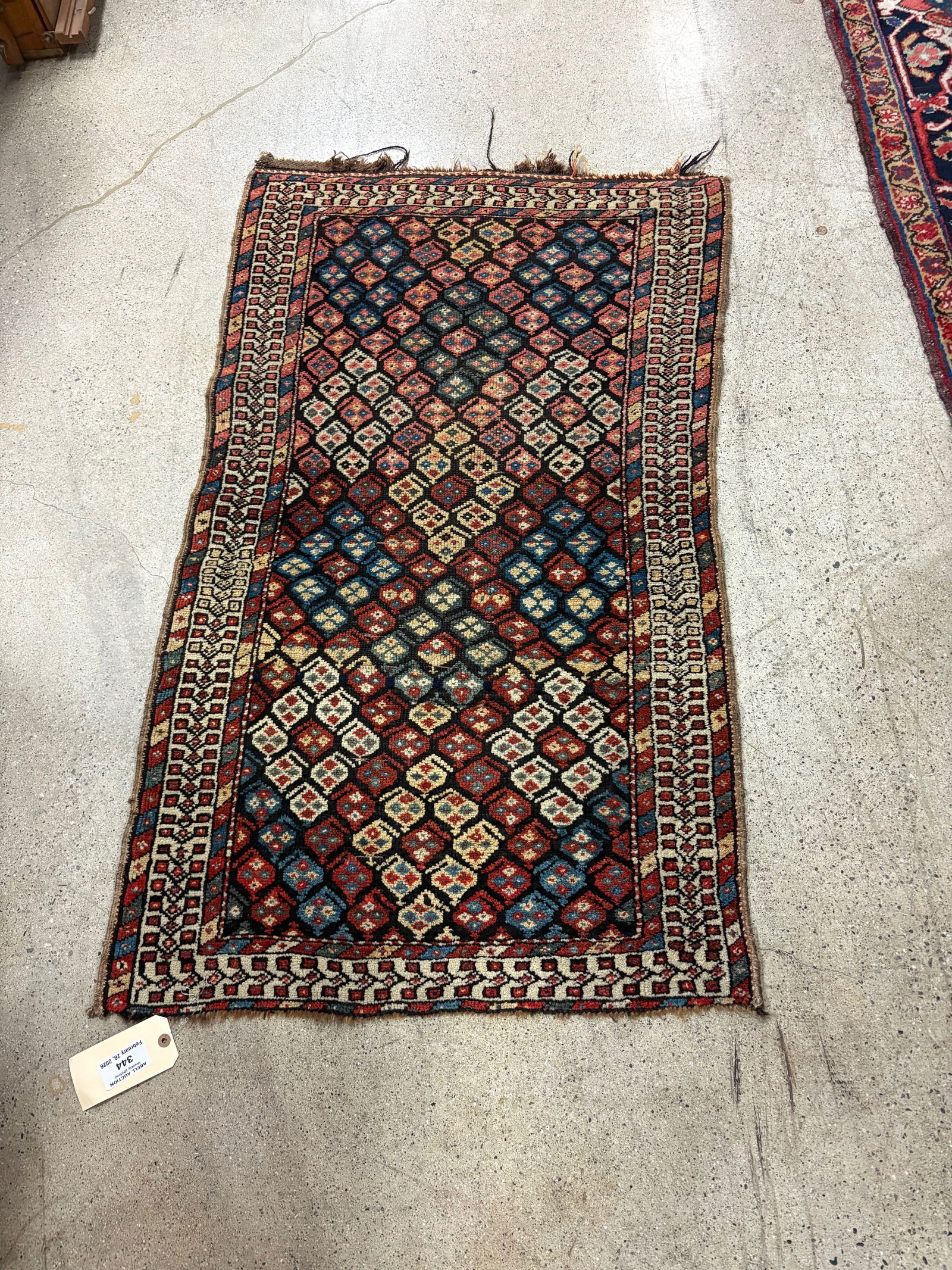 Caucasian Throw Rug 4' x 2'6" - 3