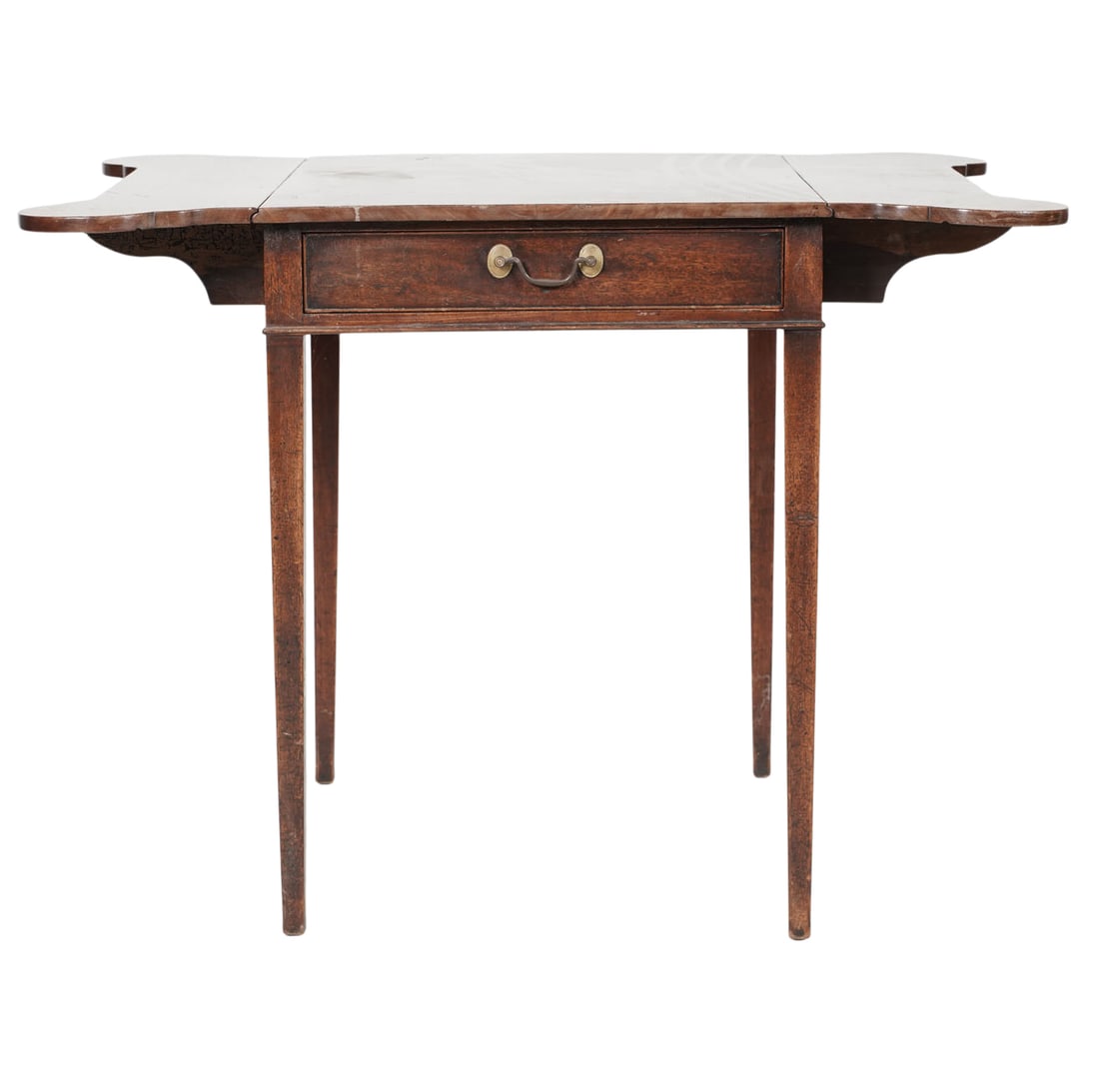 English Mahogany Drop Leaf Table (1 of 7)