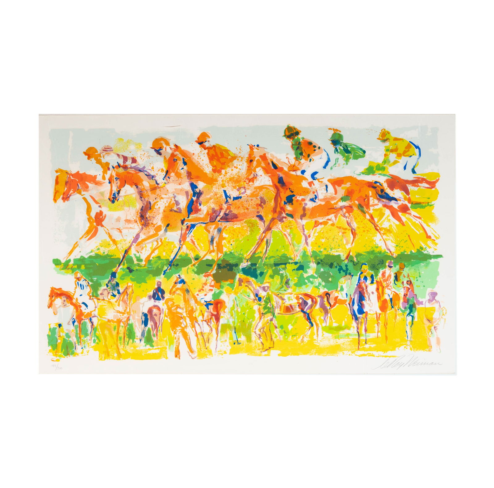 LeRoy Neiman (1921 - 2012), Racing (1 of 11)