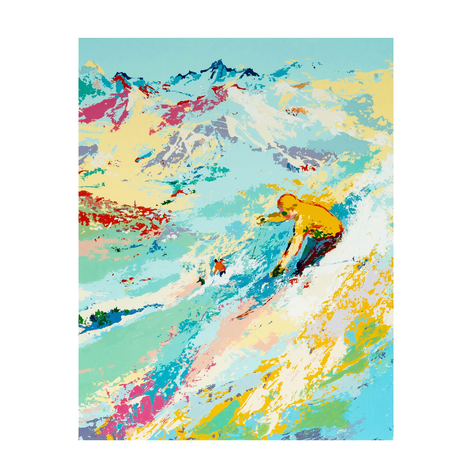 LeRoy Neiman (1921 - 2012), Alpine Skiing (1 of 9)
