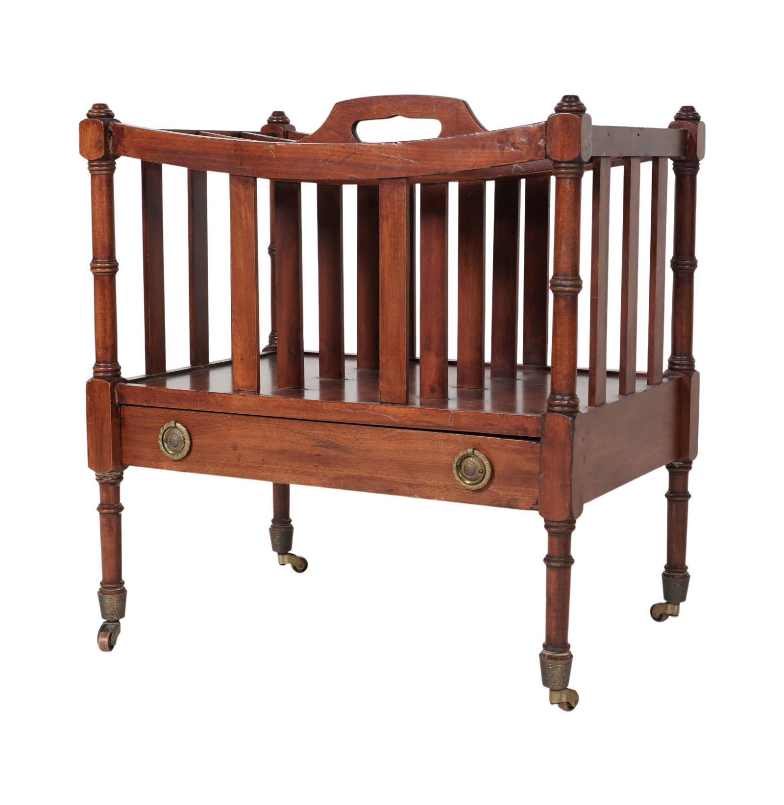 Georgian-Style Mahogany Canterbury (1 of 8)