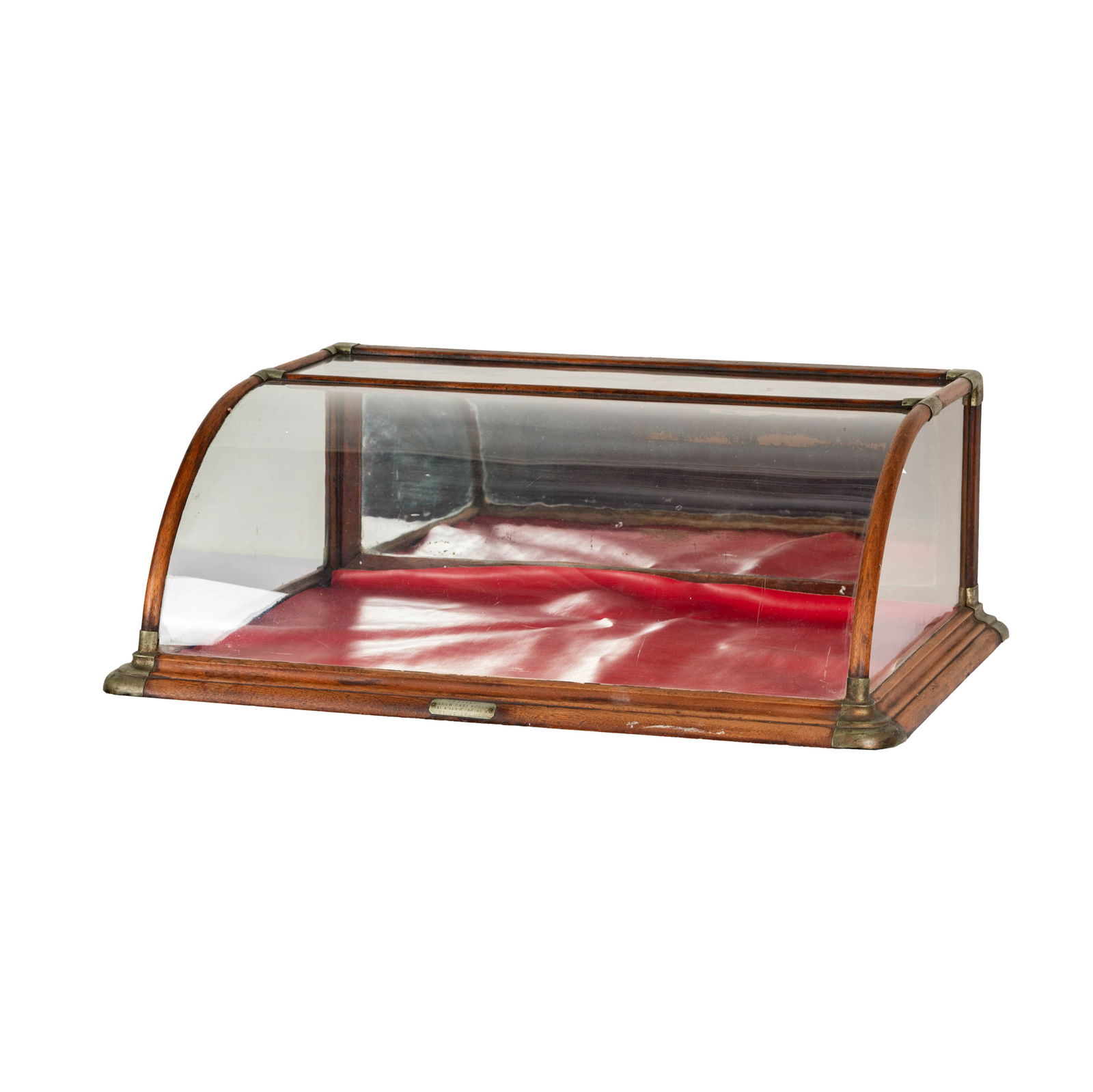 An American Oak Tabletop Showcase / Display Cabinet (1 of 11)