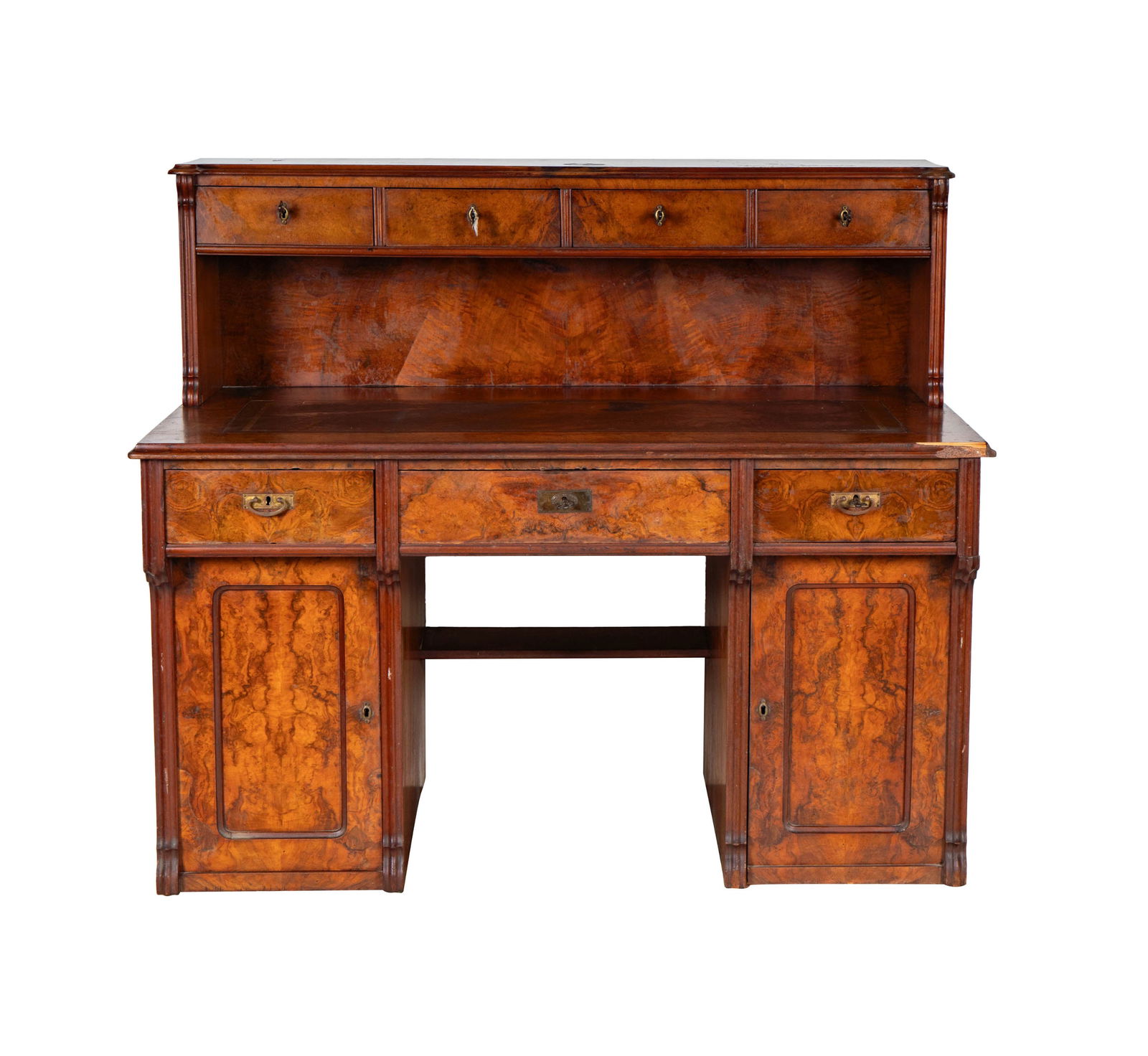 A Continental Burlwood Desk (1 of 17)