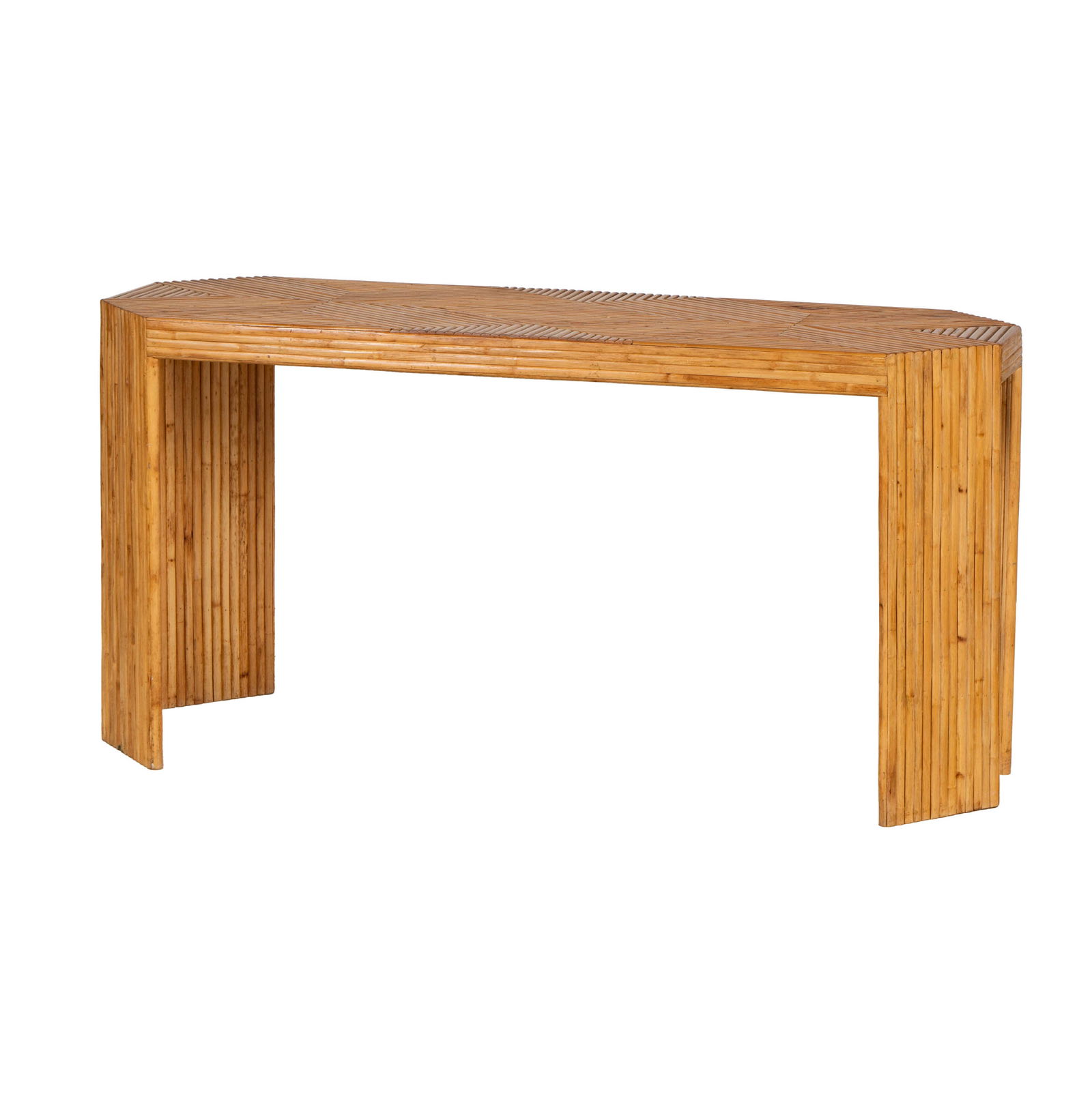 A Vintage Rattan Sofa Table (1 of 12)