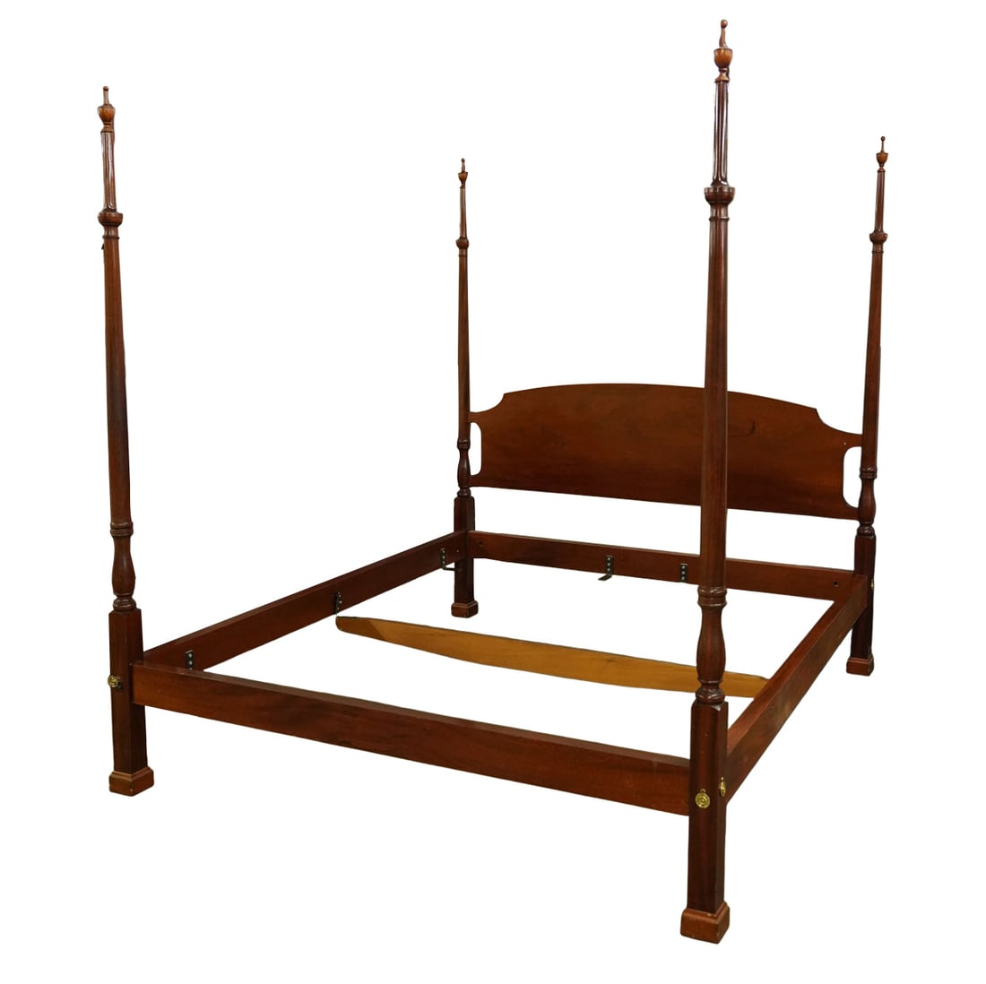 An English Mahogany Poster Bed (1 of 8)