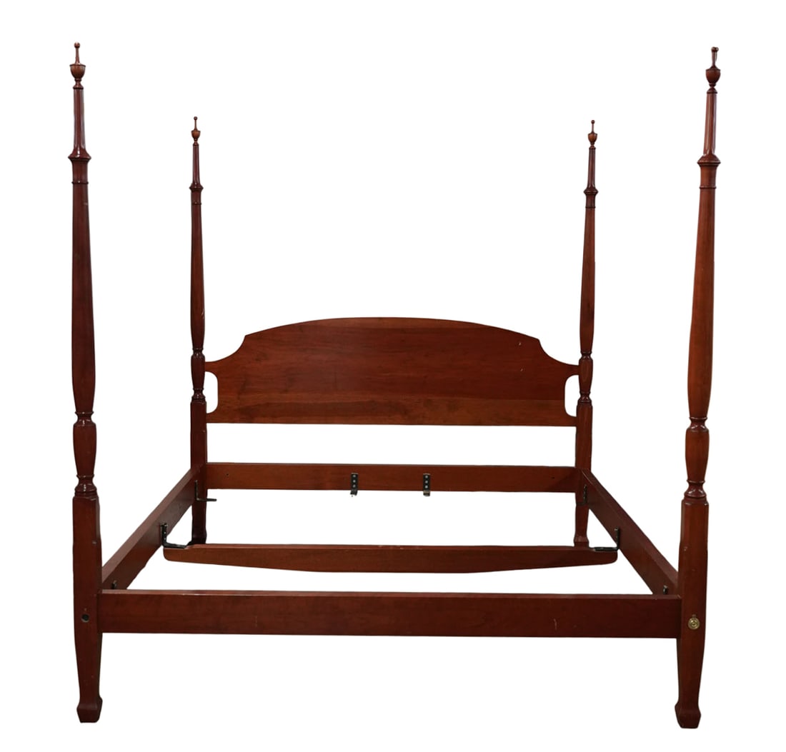 An English Mahogany Poster Bed (1 of 10)