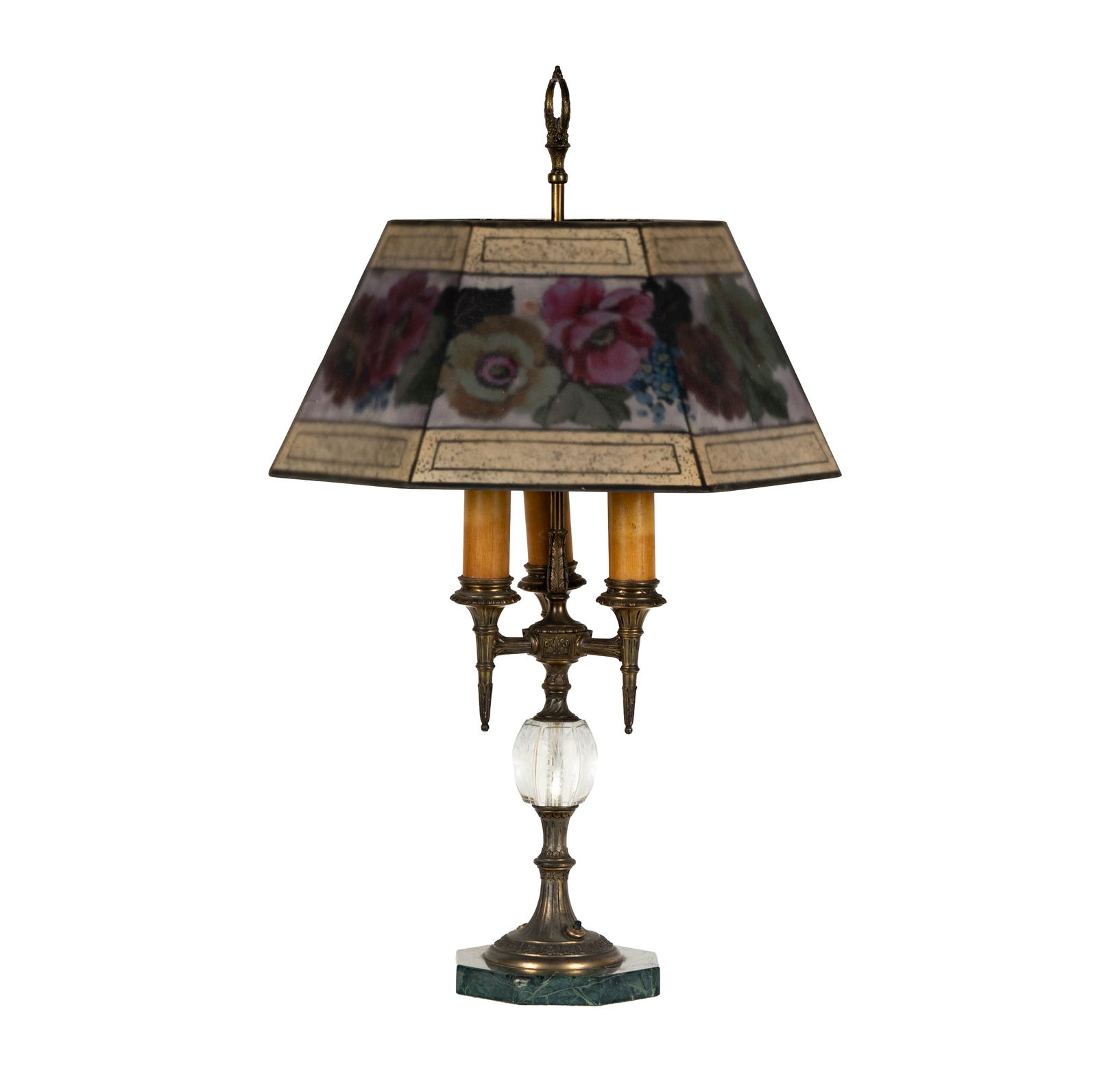 A Pairpoint Reverse-Painted Glass Table Lamp (1 of 12)