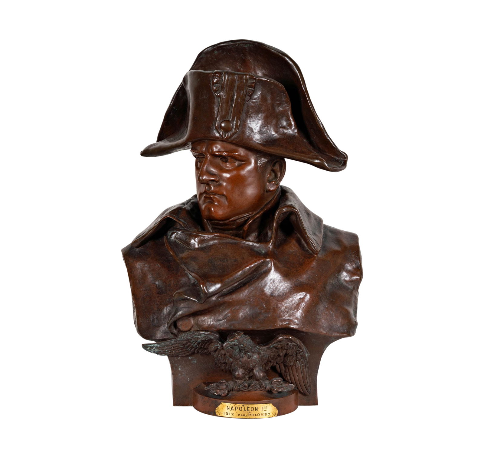 Renzo Colombo (1856-1885), Bust of Napoleon (1 of 12)