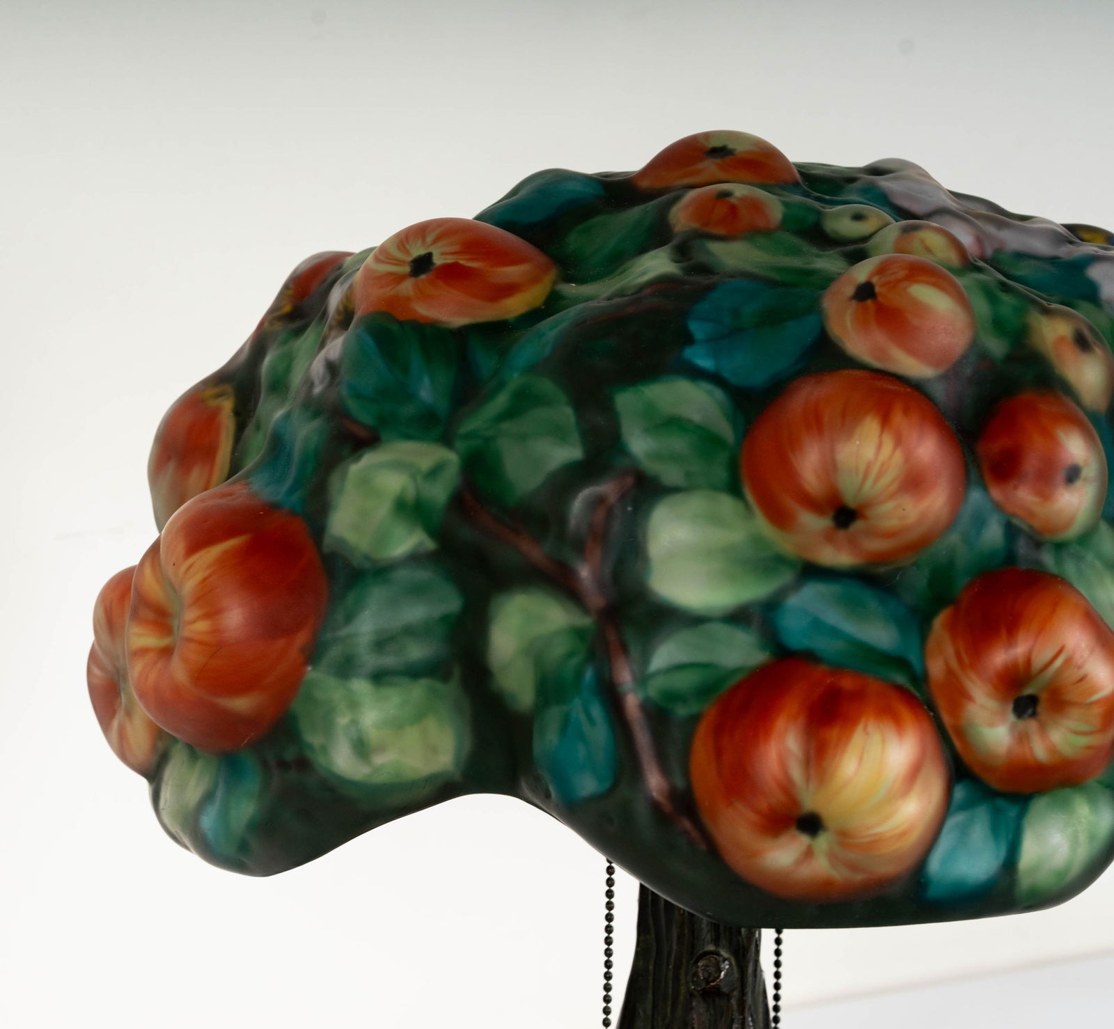A Pairpoint Puffy Apple Tree Table Lamp - 5