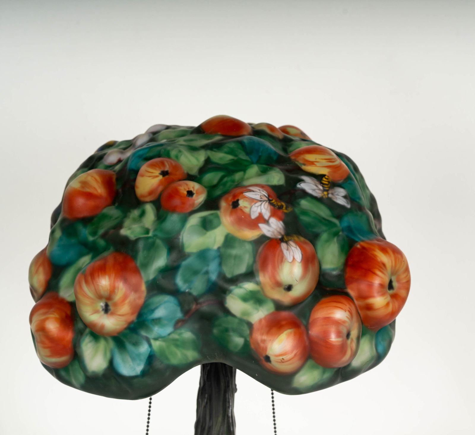 A Pairpoint Puffy Apple Tree Table Lamp - 6