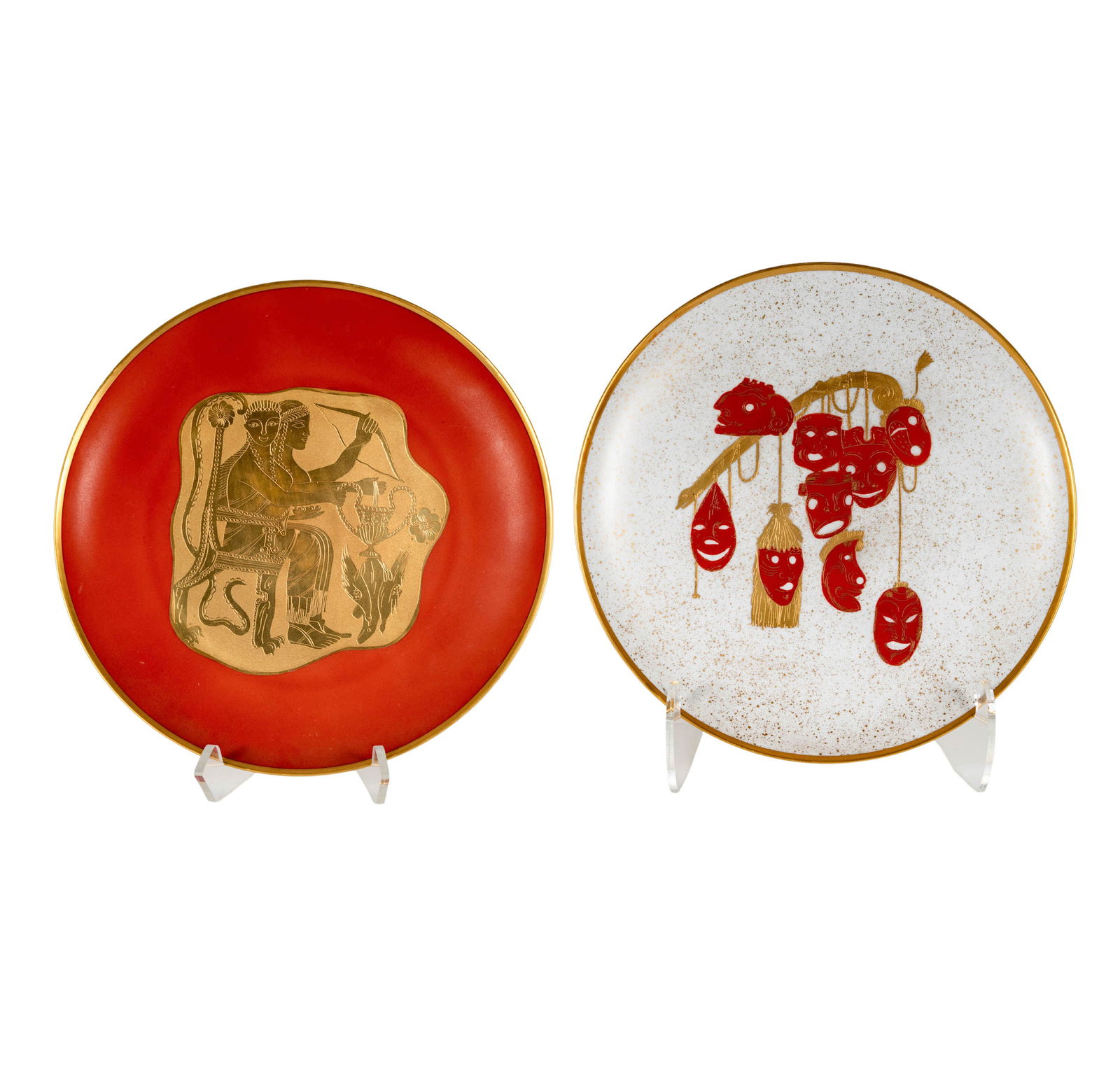 Arrigo Finzi (1890-1973): Two Chargers (1 of 11)