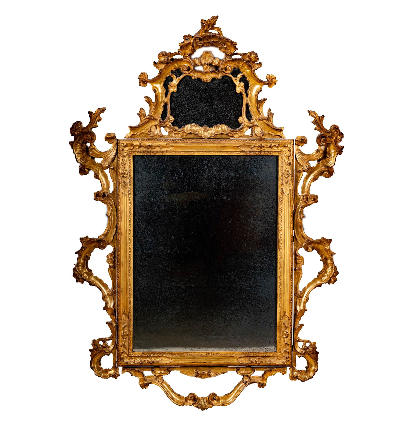 An Italian Rococo Giltwood Mirror (1 of 16)