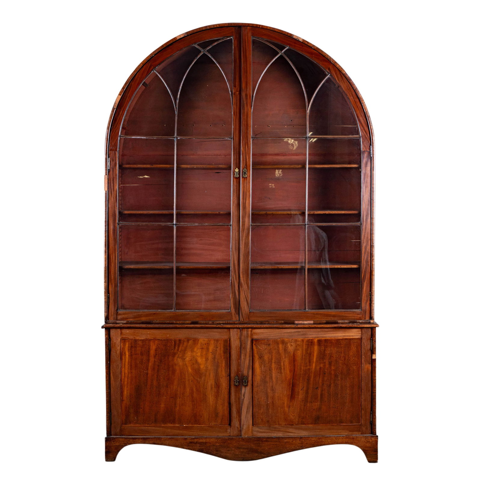 A Victorian Mahogany Bookcase Cabinet (1 of 20)
