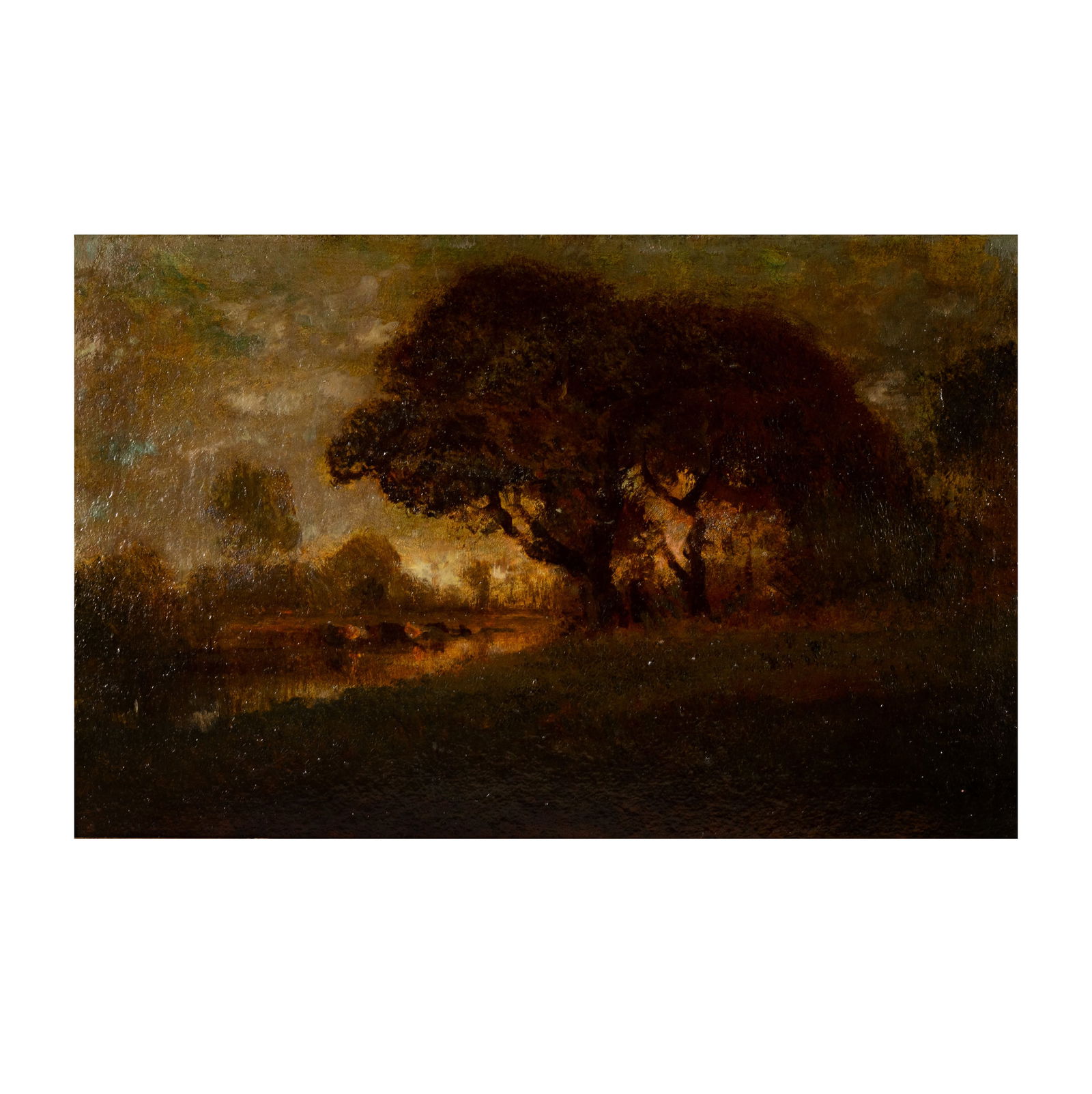 William Keith (1838 - 1911): The Meadow Stream (1 of 8)