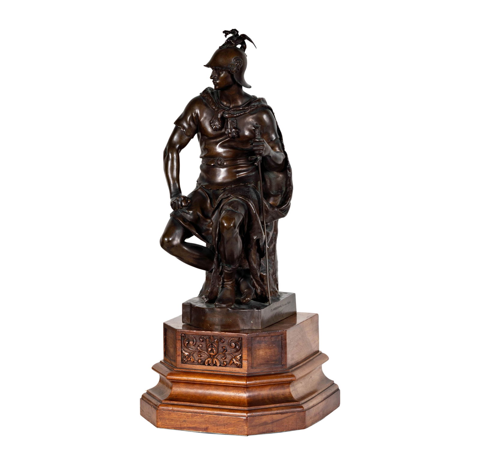 Paul Dubois (1829 - 1905): Le Courage Militaire (1 of 14)