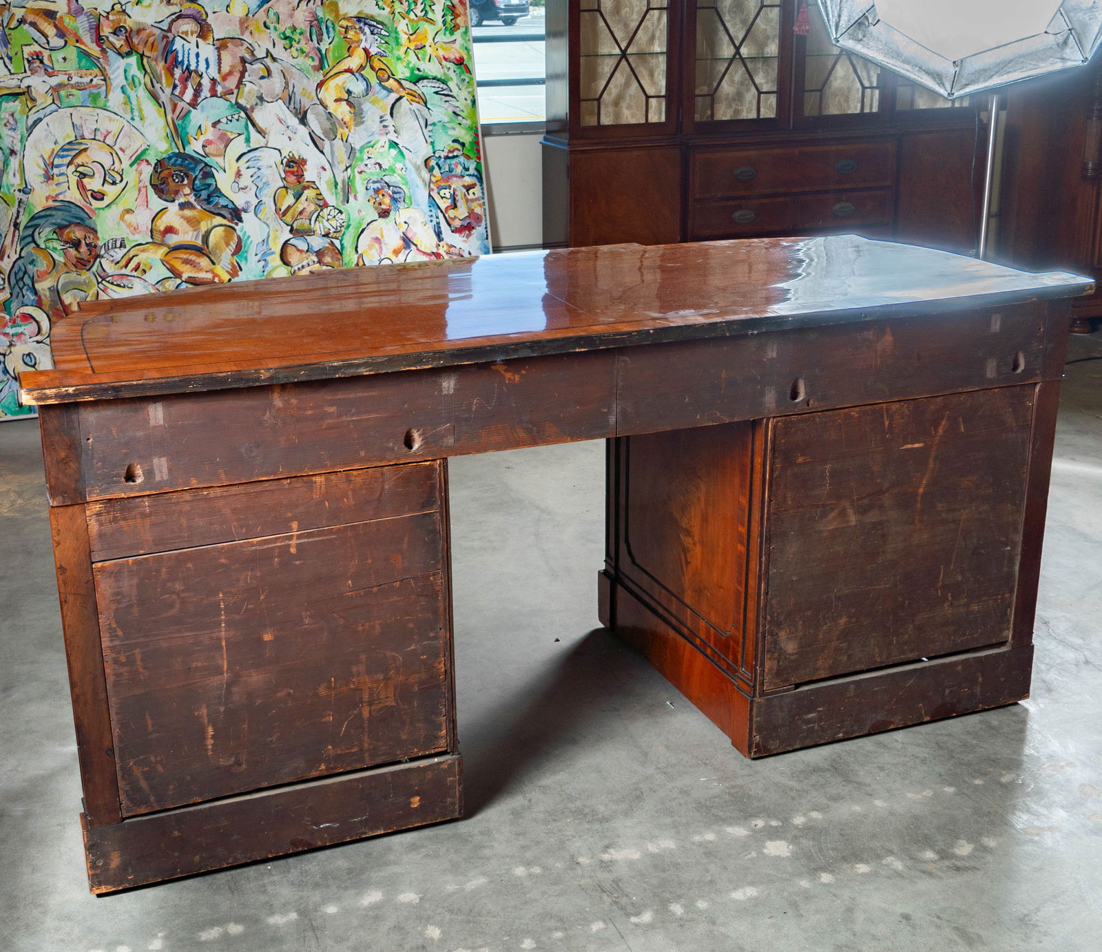 A Walnut Sideboard - 14