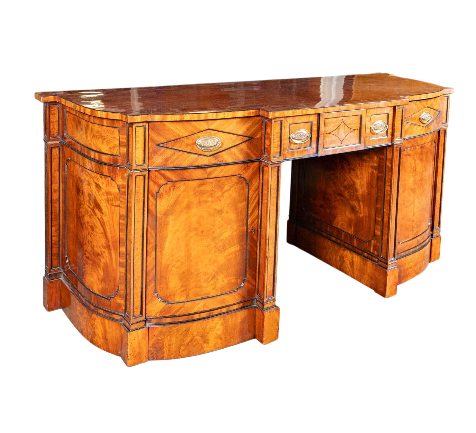 A Walnut Sideboard - 2