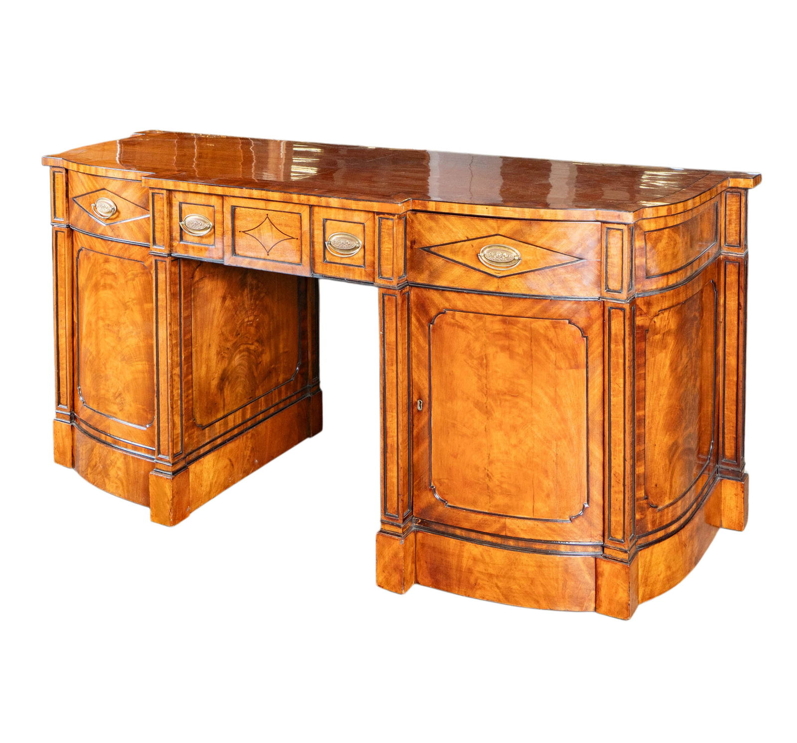 A Walnut Sideboard - 3