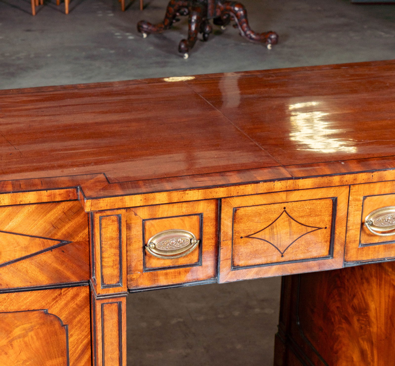 A Walnut Sideboard - 7