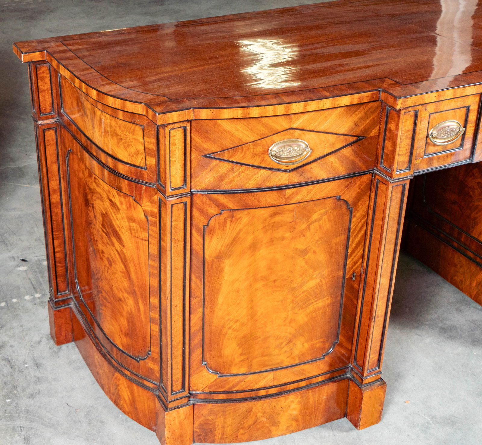 A Walnut Sideboard - 8