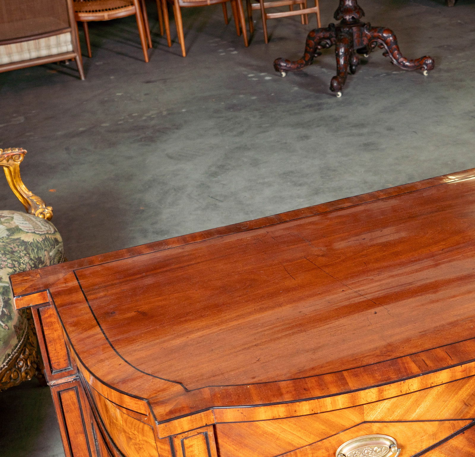 A Walnut Sideboard - 9