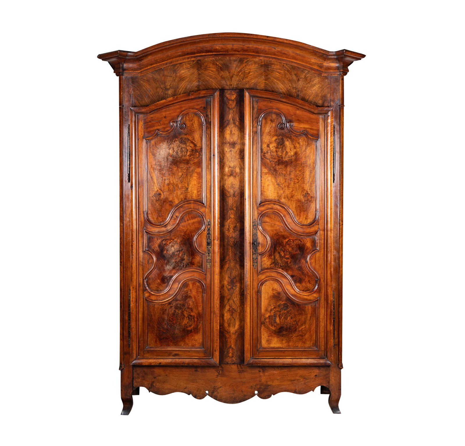 A French Provincial Walnut Armoire (1 of 13)