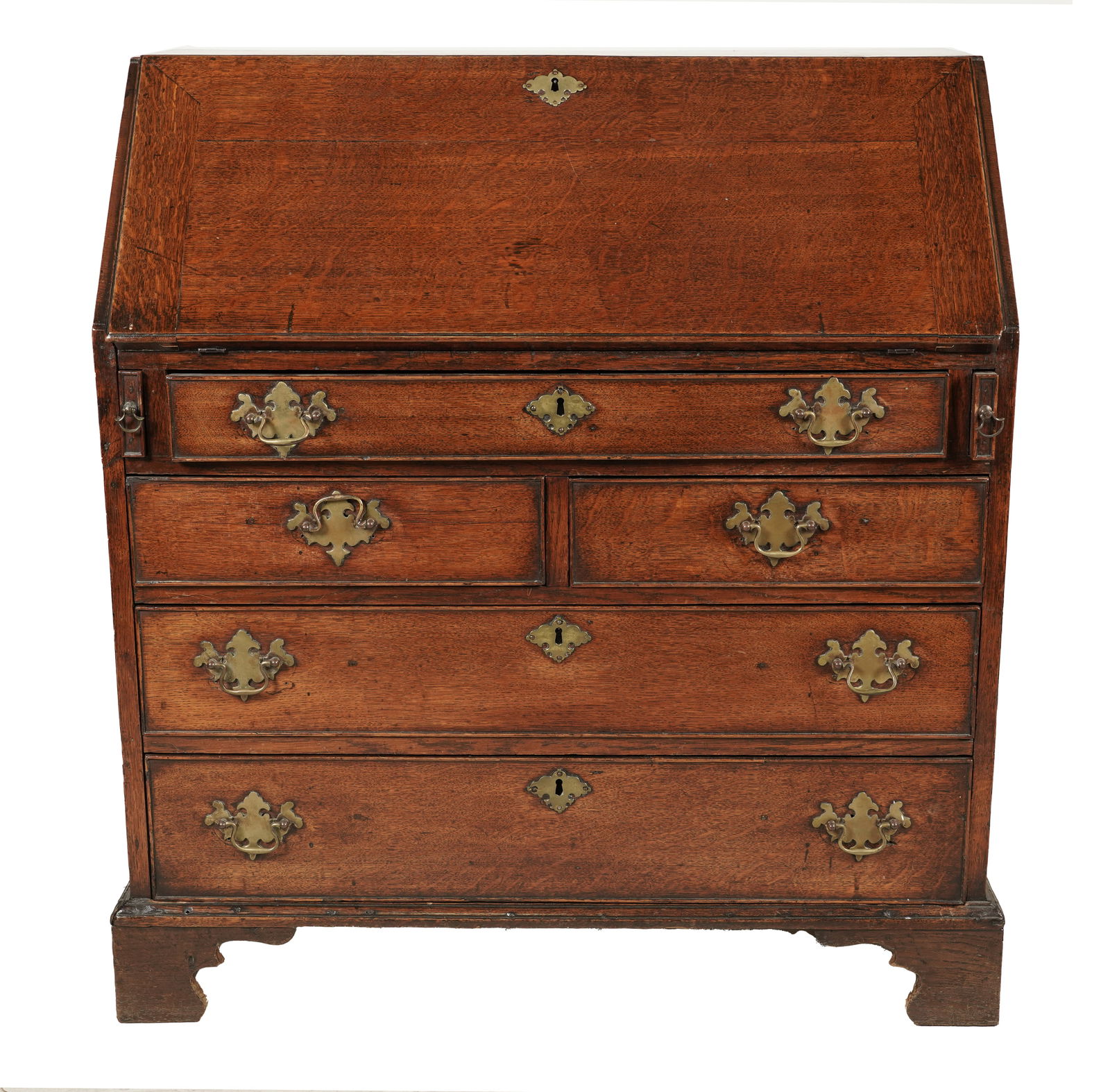 A George III Slant Front Desk (1 of 11)