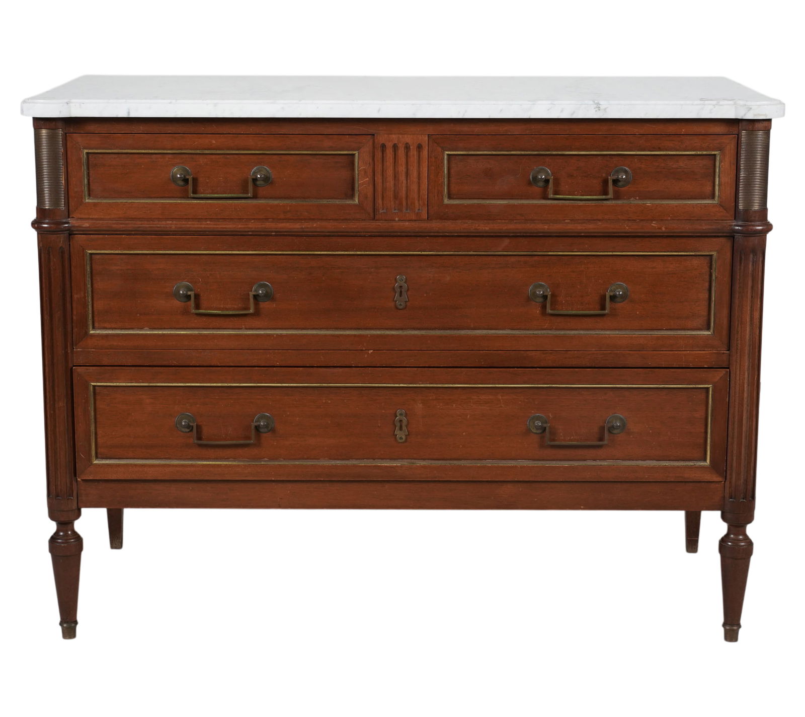 An Antique Directoire-Style Marble-Top Commode (1 of 11)