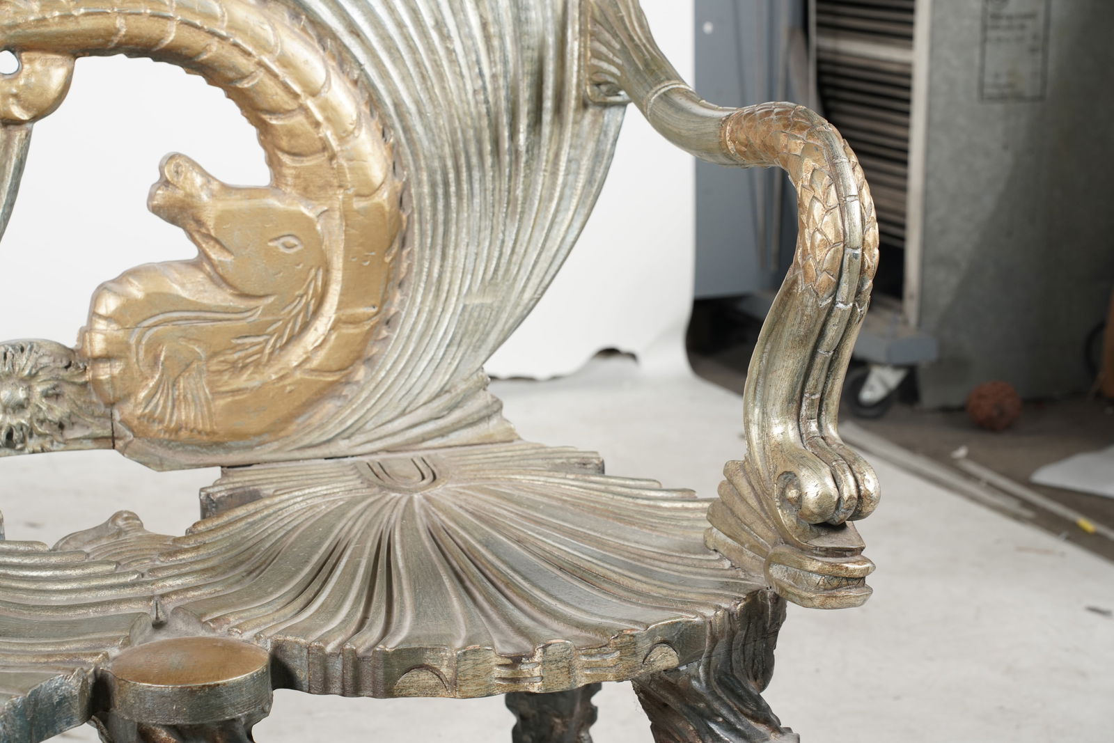 A Rococo-Style Grotto Settee - 3