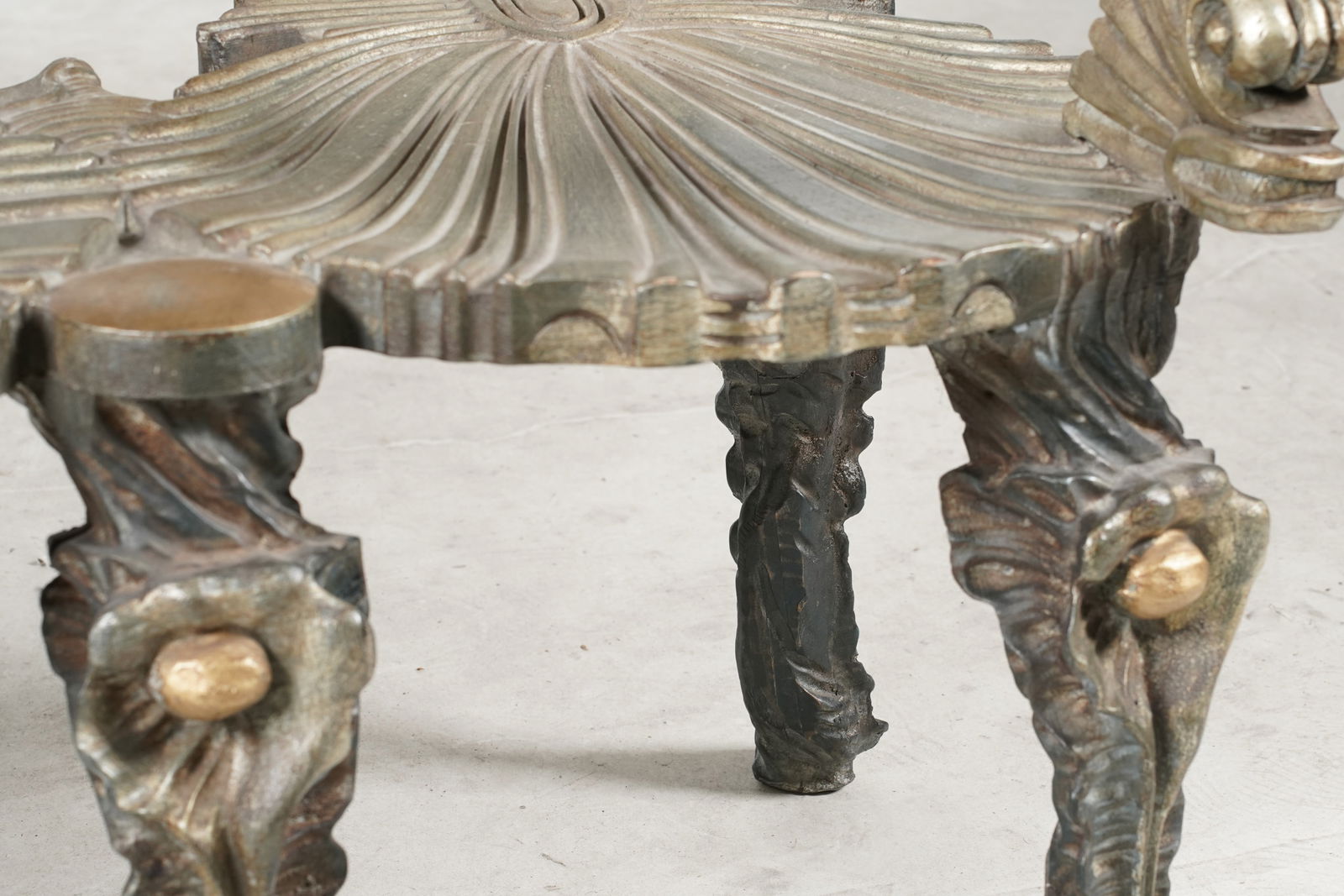 A Rococo-Style Grotto Settee - 4