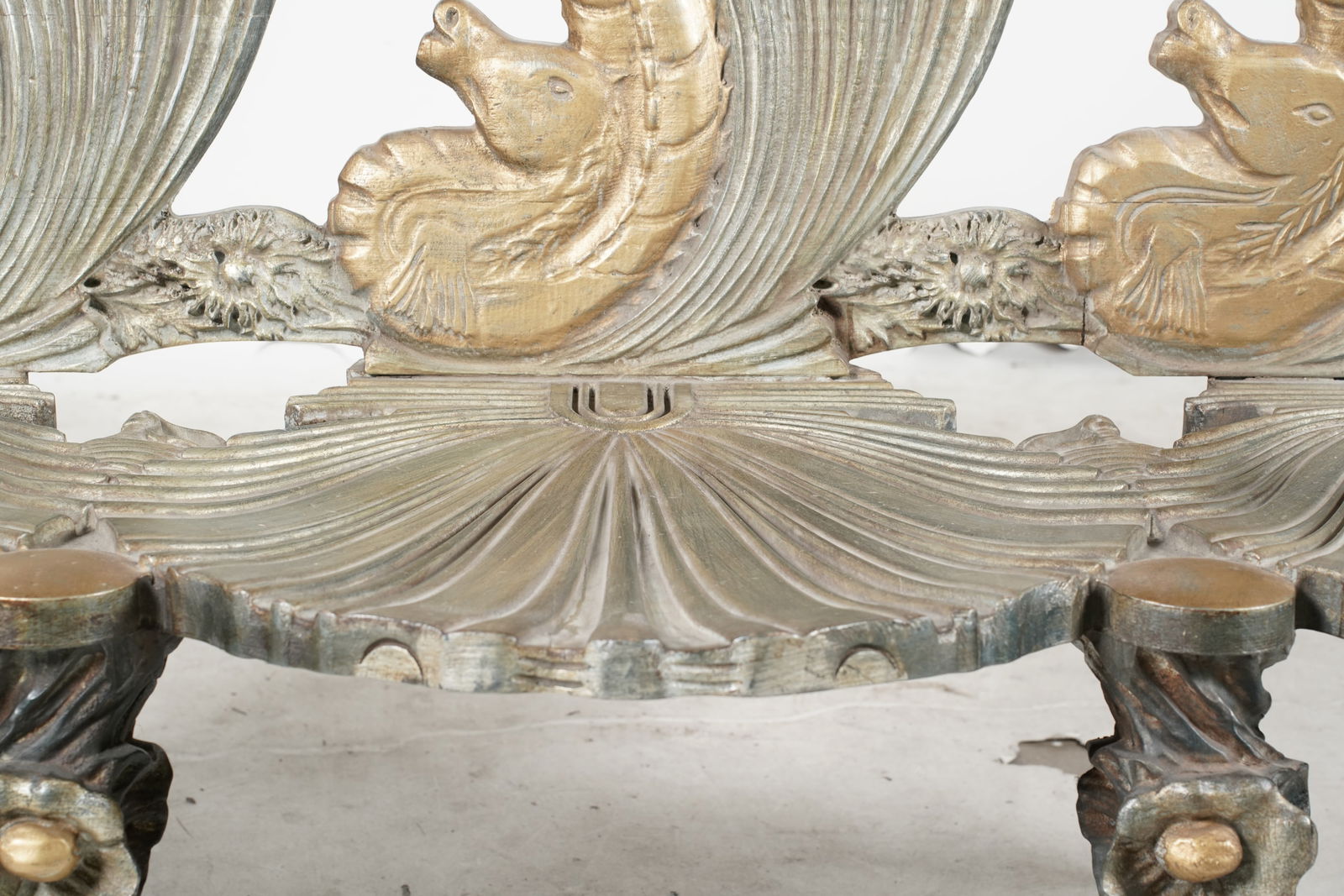 A Rococo-Style Grotto Settee - 8