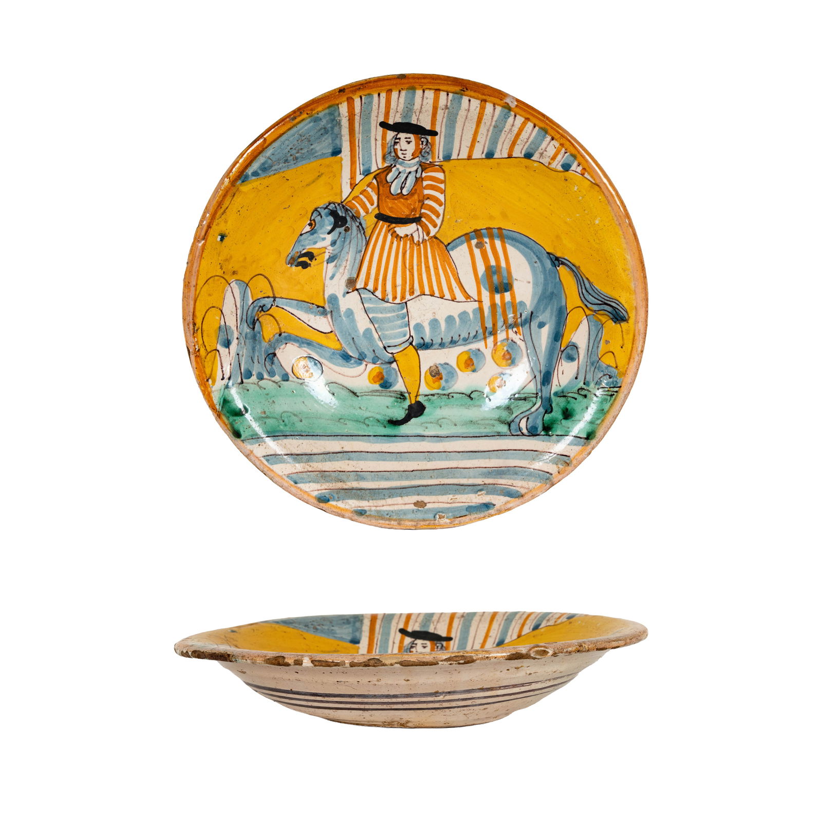 A Montelupo Maiolica Dish (1 of 8)