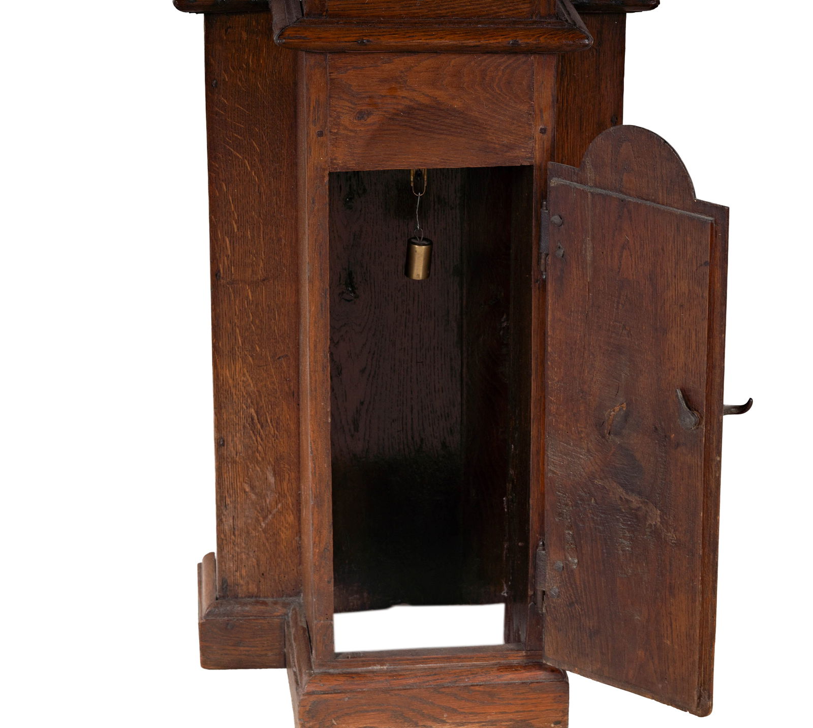 A Continental Oak Longcase Clock - 12