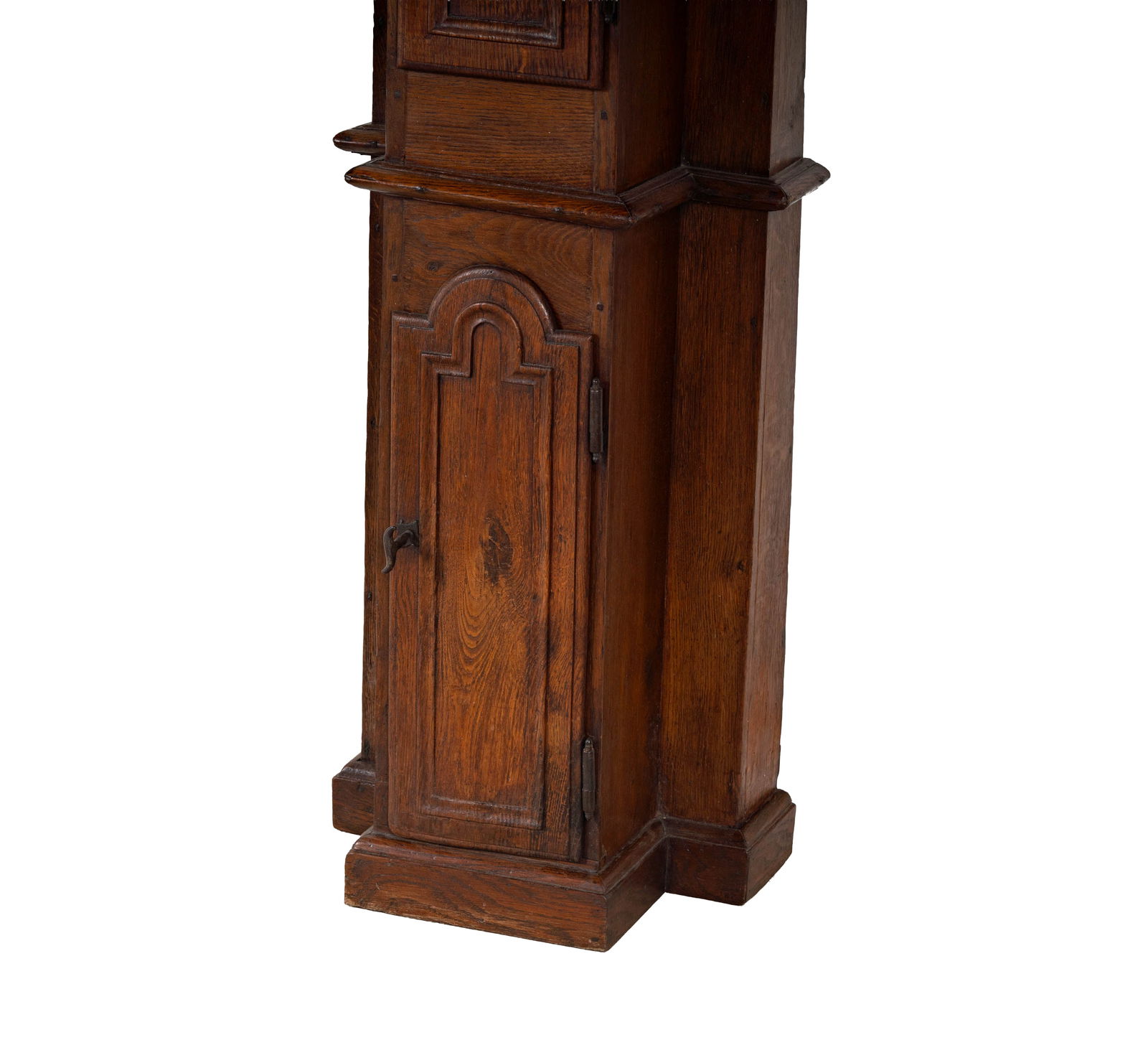 A Continental Oak Longcase Clock - 8