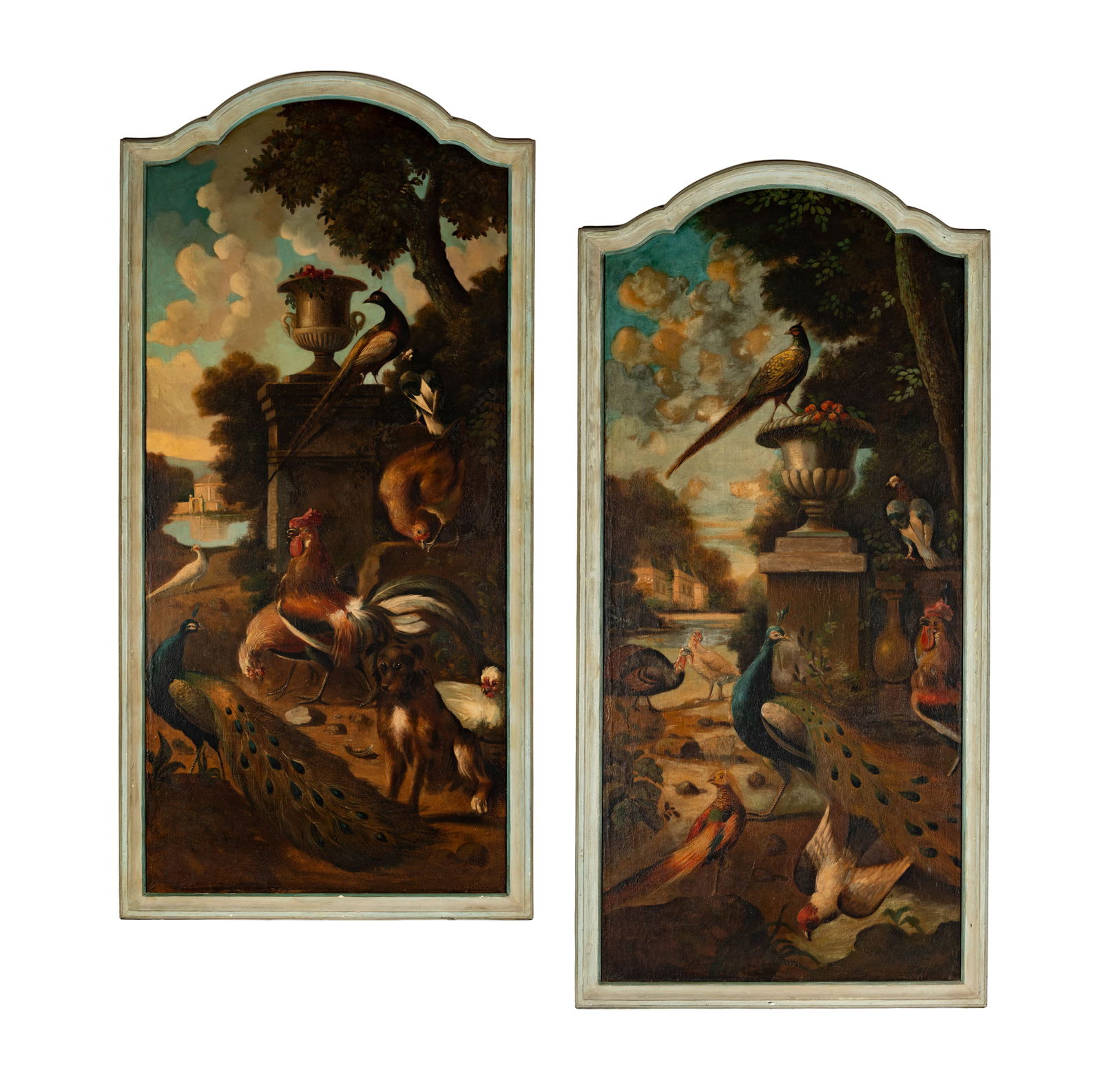 A Pair of Continental Painted Panels (1 of 15)