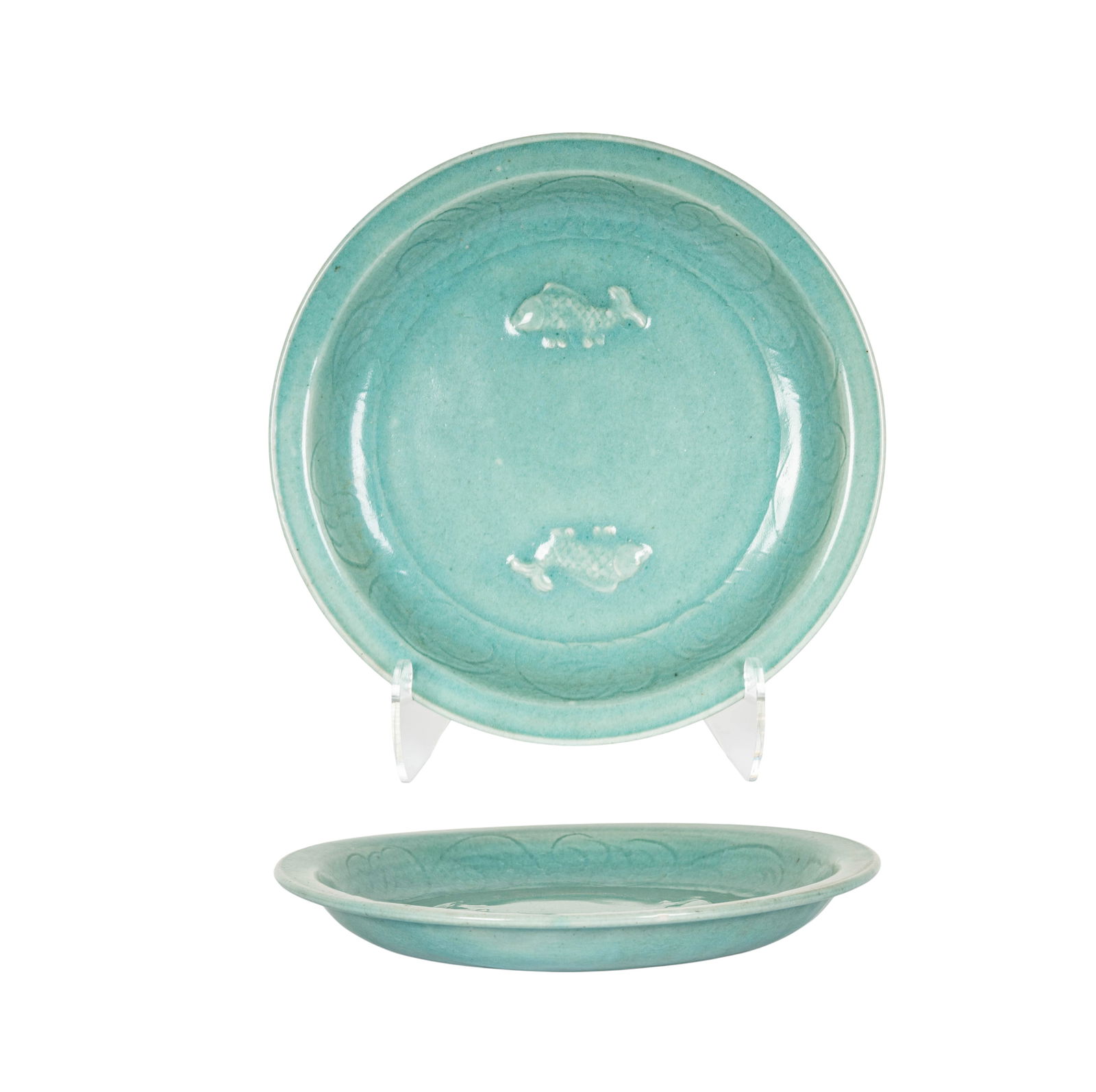 A Chinese Longquan Celadon Charger (1 of 9)