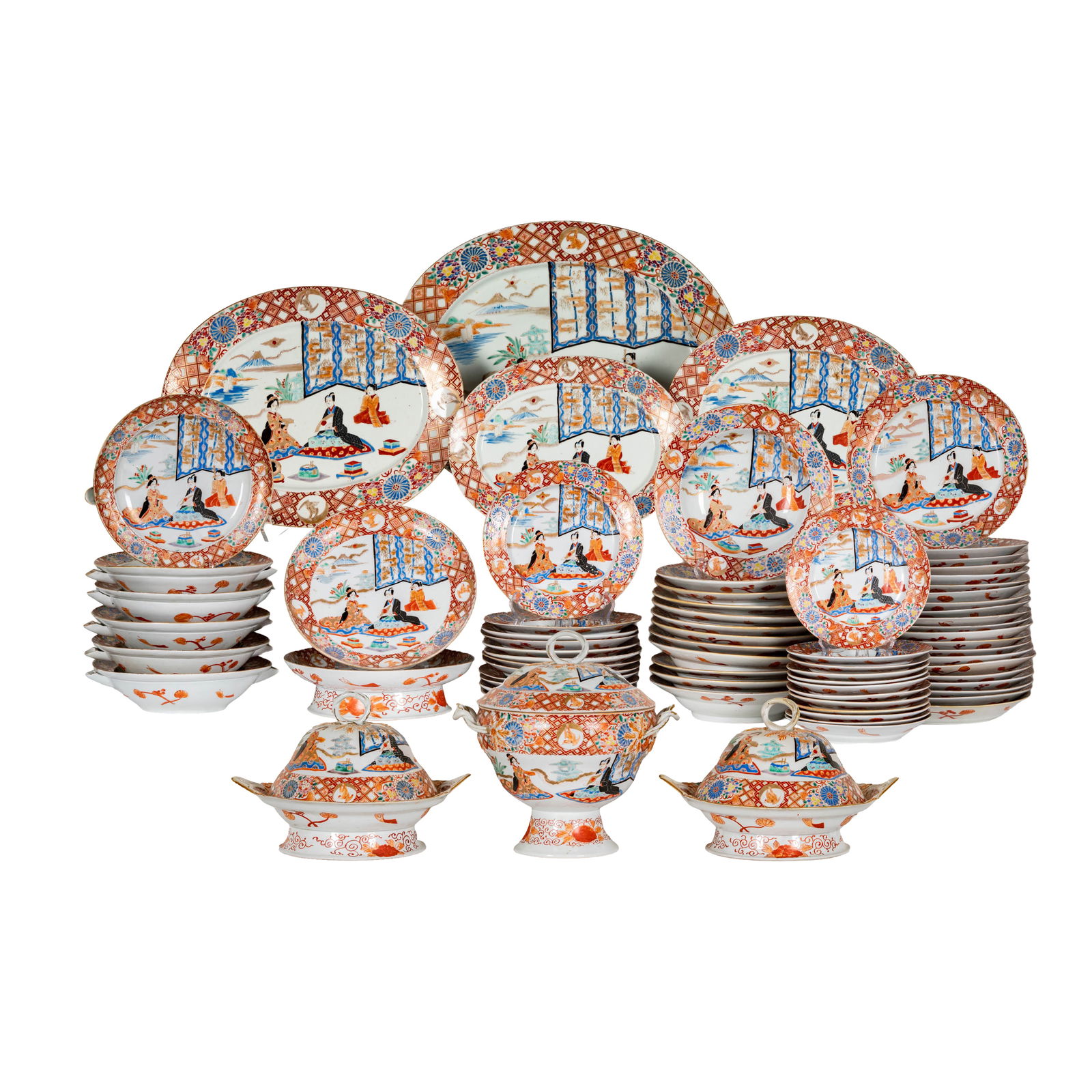 A Japanese Porcelain Service (1 of 20)