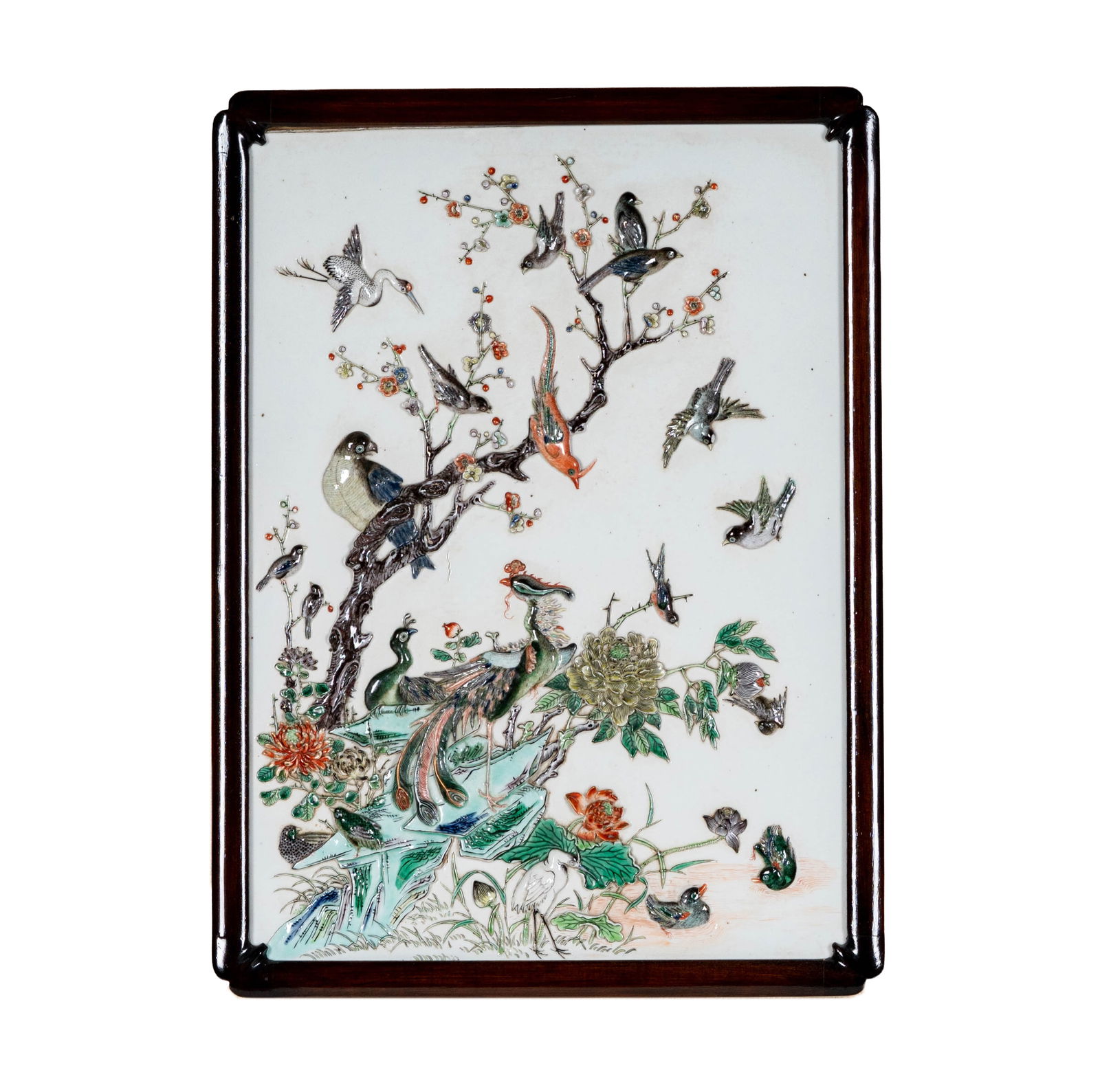 A Chinese Export Porcelain Plaque (1 of 10)