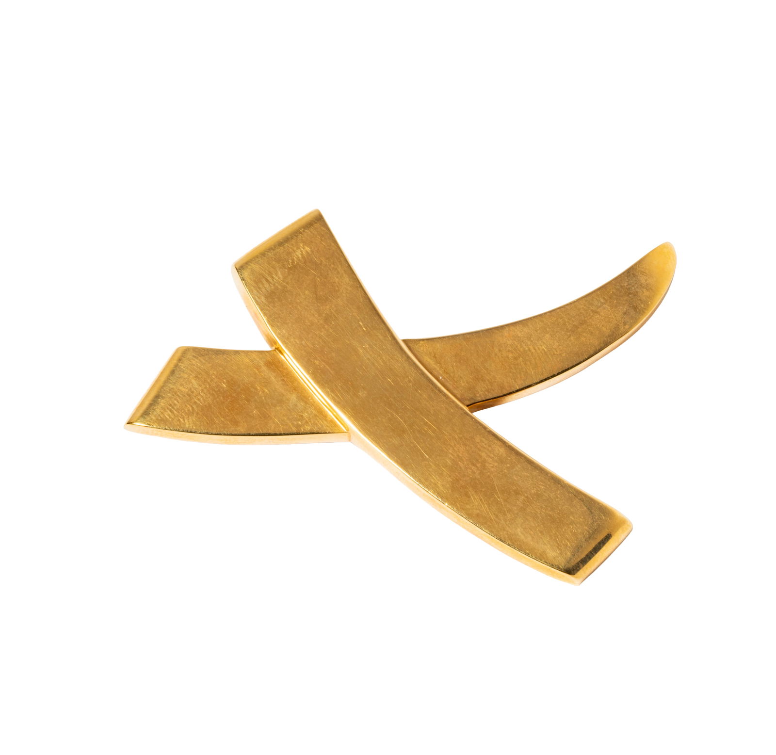 Tiffany & Co. Paloma Picasso 18 Karat Yellow Gold Brooch (1 of 6)