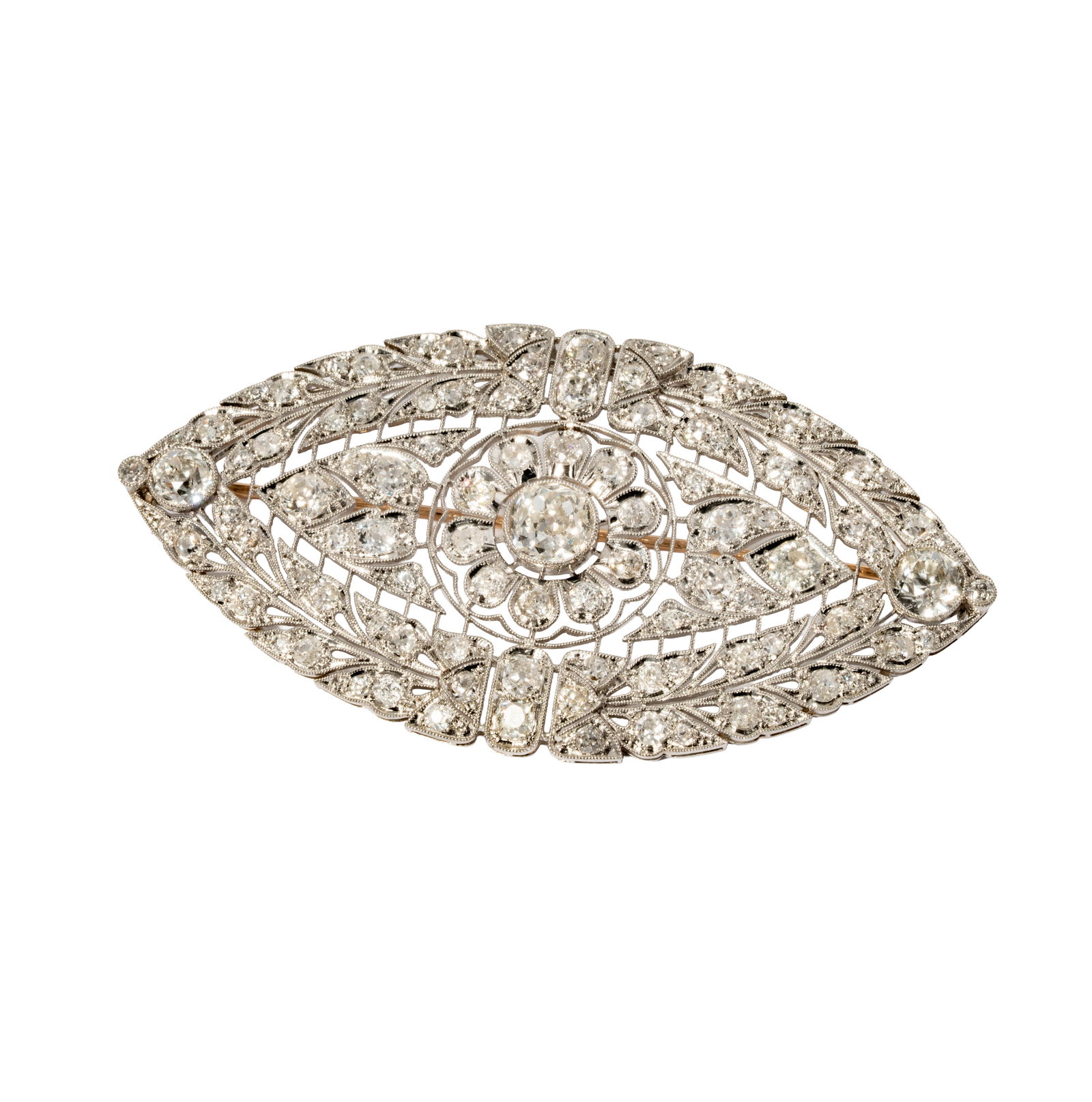 Buccellati, Platinum and Diamond Brooch/Pendant (1 of 6)