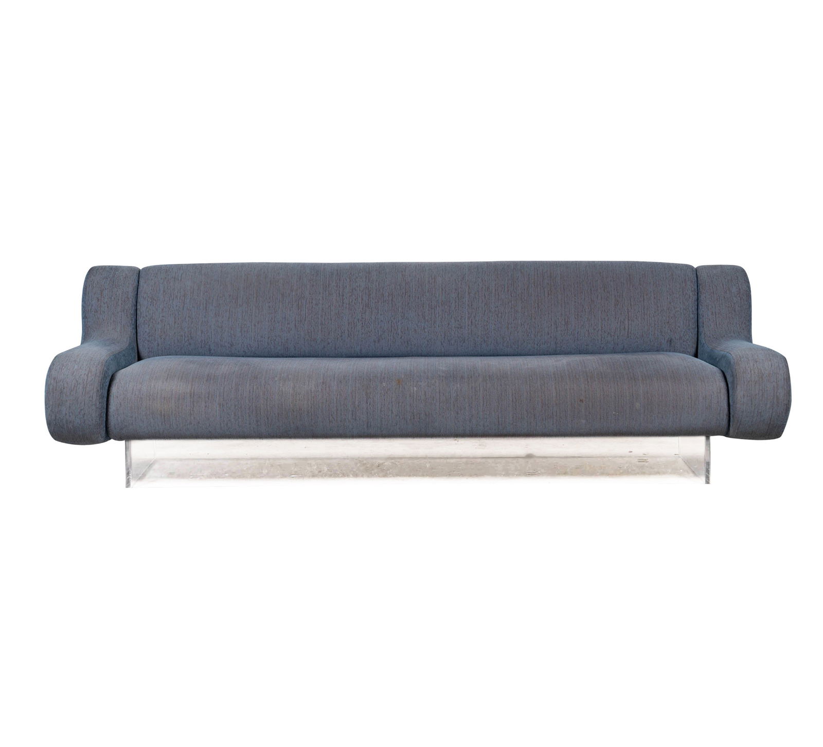 Charles Hollis Jones: Waterfall Bear Sofa: 1970s, 28 x 94 x 36 in., seat height: 16 in.,