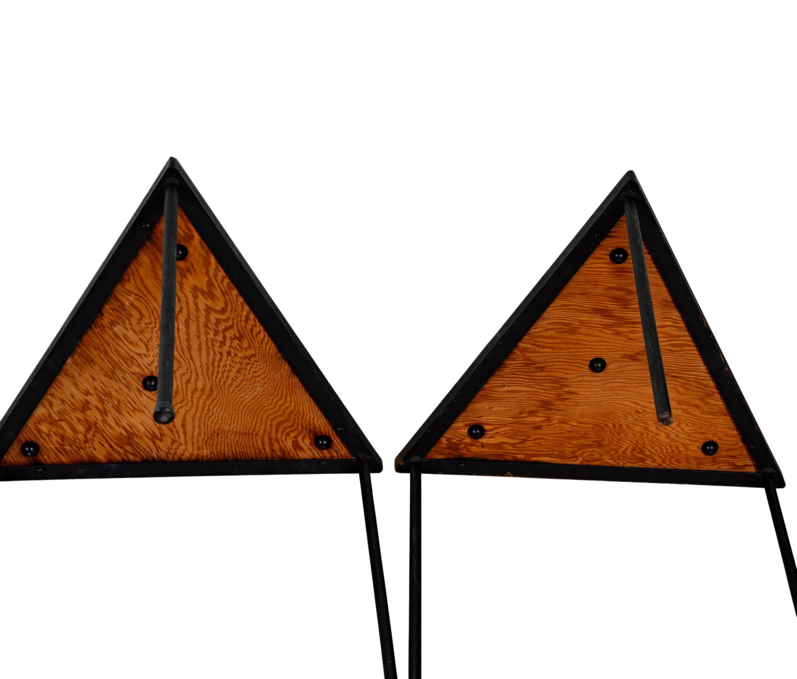 Frederic Weinberg: Five Triangular Side Tables - 10