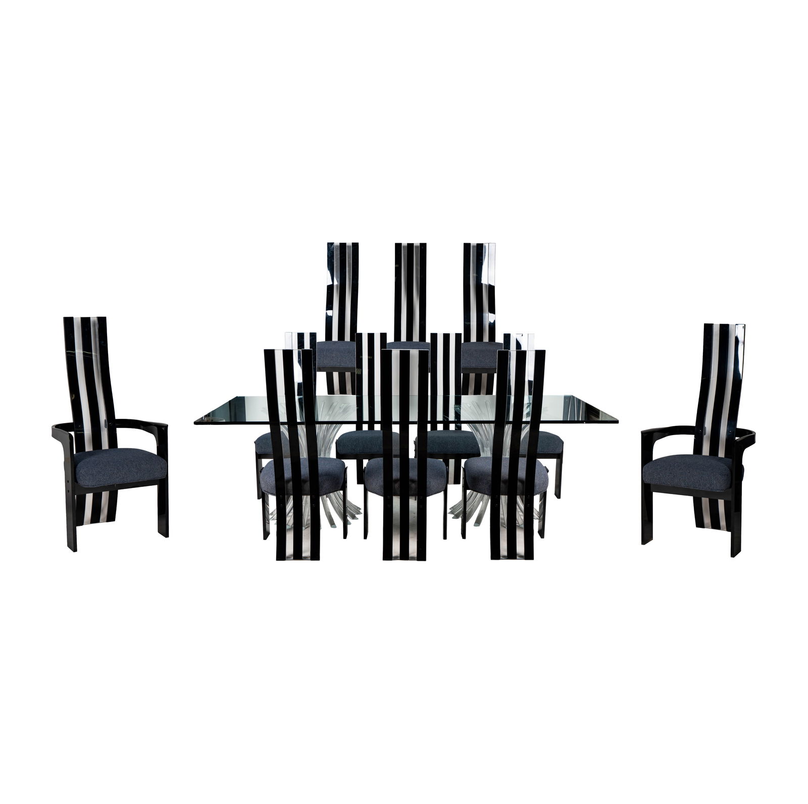 An American Mid-Century Modern Lucite Dining Set (1 of 20)