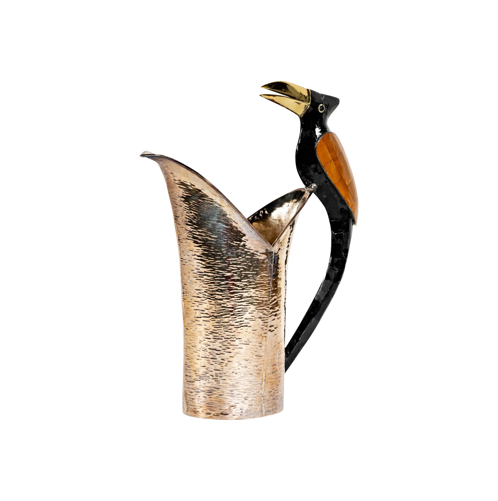 An Emilia Castillo Silverplate Toucan Pitcher (1 of 10)